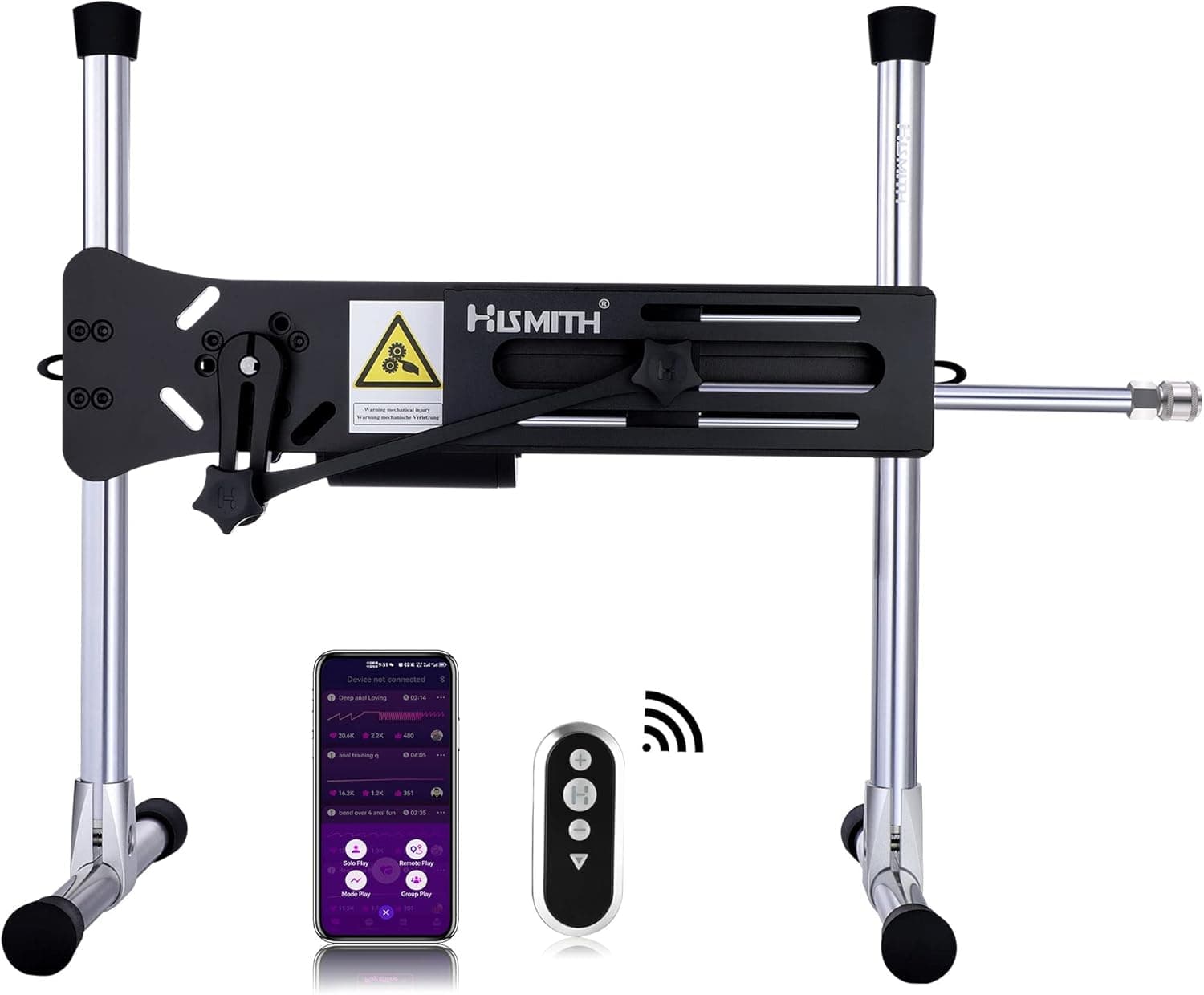 Hismith Premium 3.0 Pro, Sex Machine with KlicLok System, Intelligent APP Controlled Love Machine with Dildo