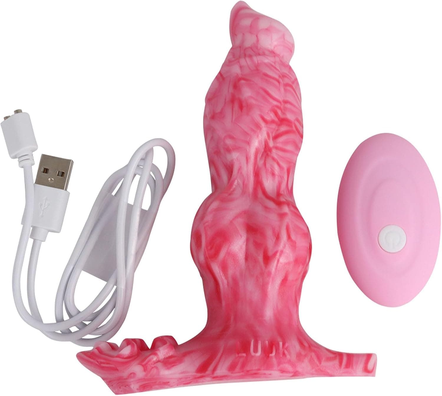Anal Dildo Vibrator mit 10 Vibrationsmodi AnalVibratorensets Analplug Prostata stimulation für Männer Sex Spielzeug für die Frau Analdildos Monster Fantasy Knoten Dildo Sex Toy
