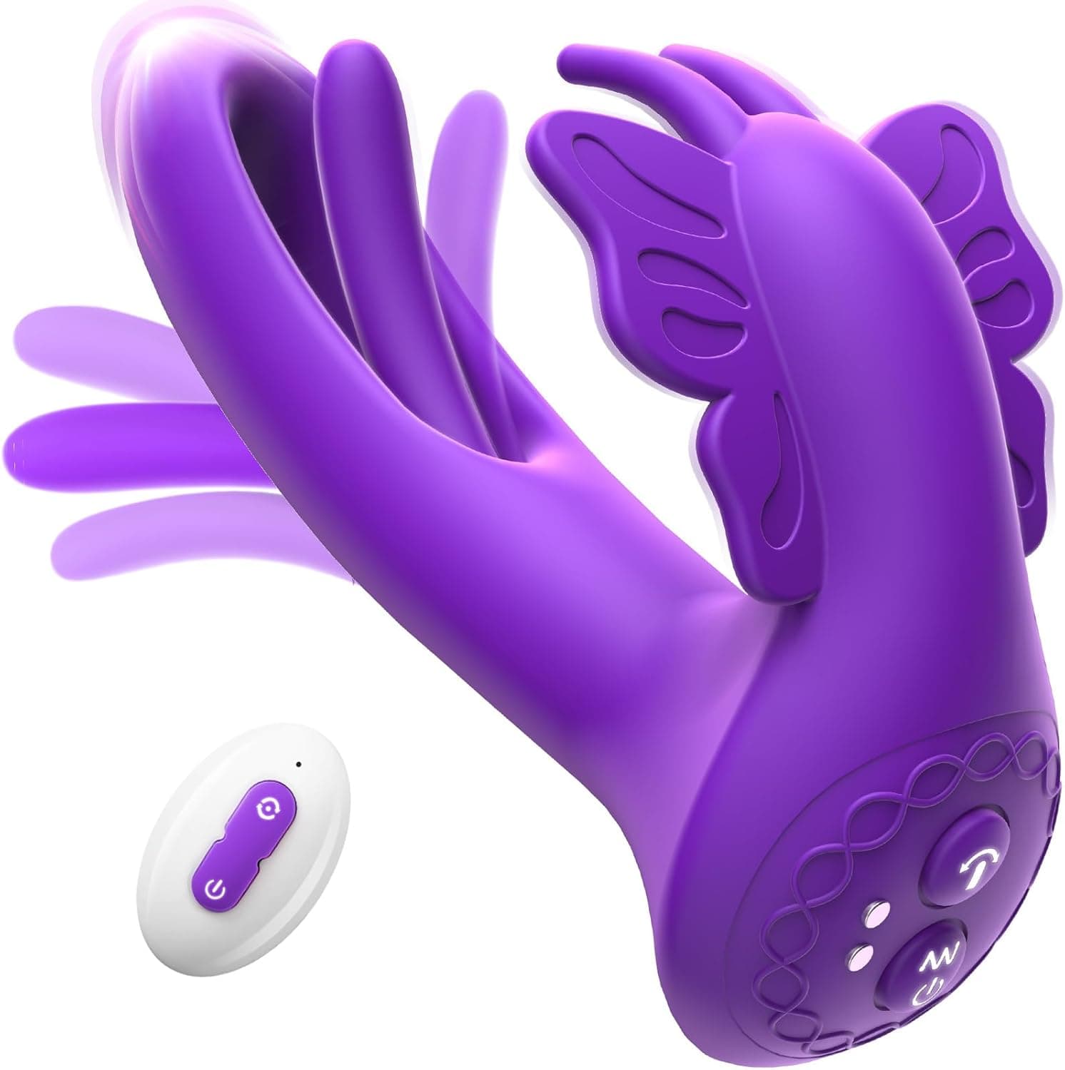Sex Spielzeug für die Frau Vibrator, Neue Hohlkonstruktion Vibration für Frauen mit 9 Schlagmodi 9 Vibrationsmodi, Fernbedienung Vibratoren für Klitoris Stimulator Dildo Sex Spielzeug für die Paare