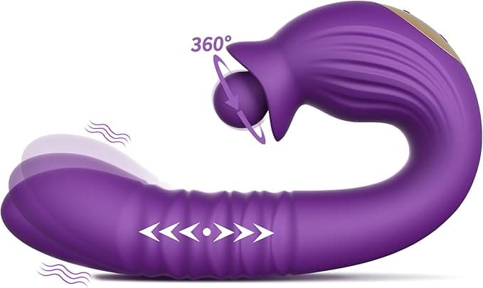 Tracy's Dog Ciro G-Spot Clitoral Vibrator with Thrusting and Licking