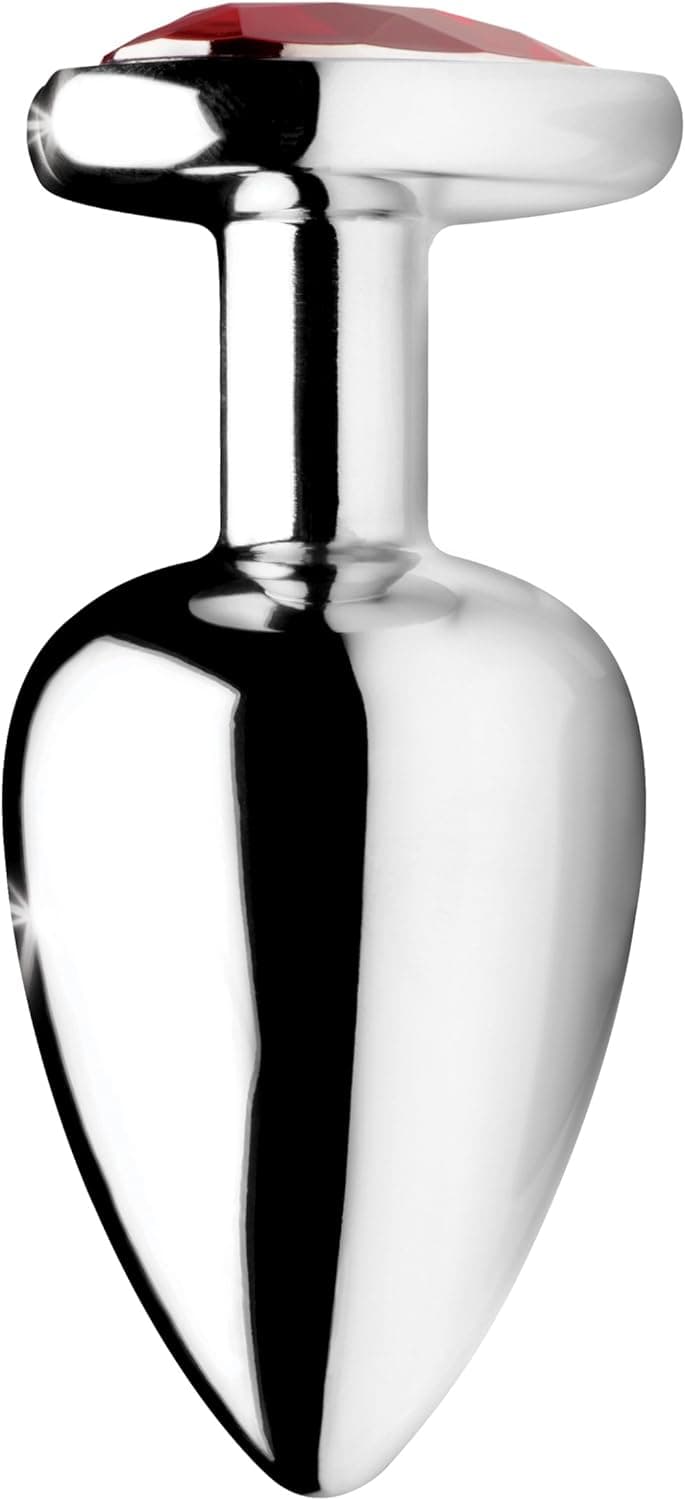 Lynx Anal-Plug, Aluminiumlegierung, rotes Herz – kleiner