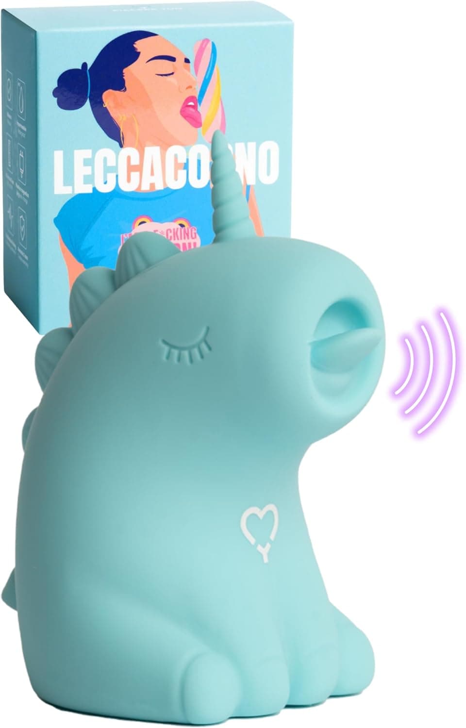 MySecretCase Klitoris Stimulator für Sie Dildo Klein Druckwellenvibrator für Frauen, Zungenvibrator mit 10 Vibrationsmodi, Vibratorensets Für Frauen Klitoris Wasserdichtes Sexspielzeug USB