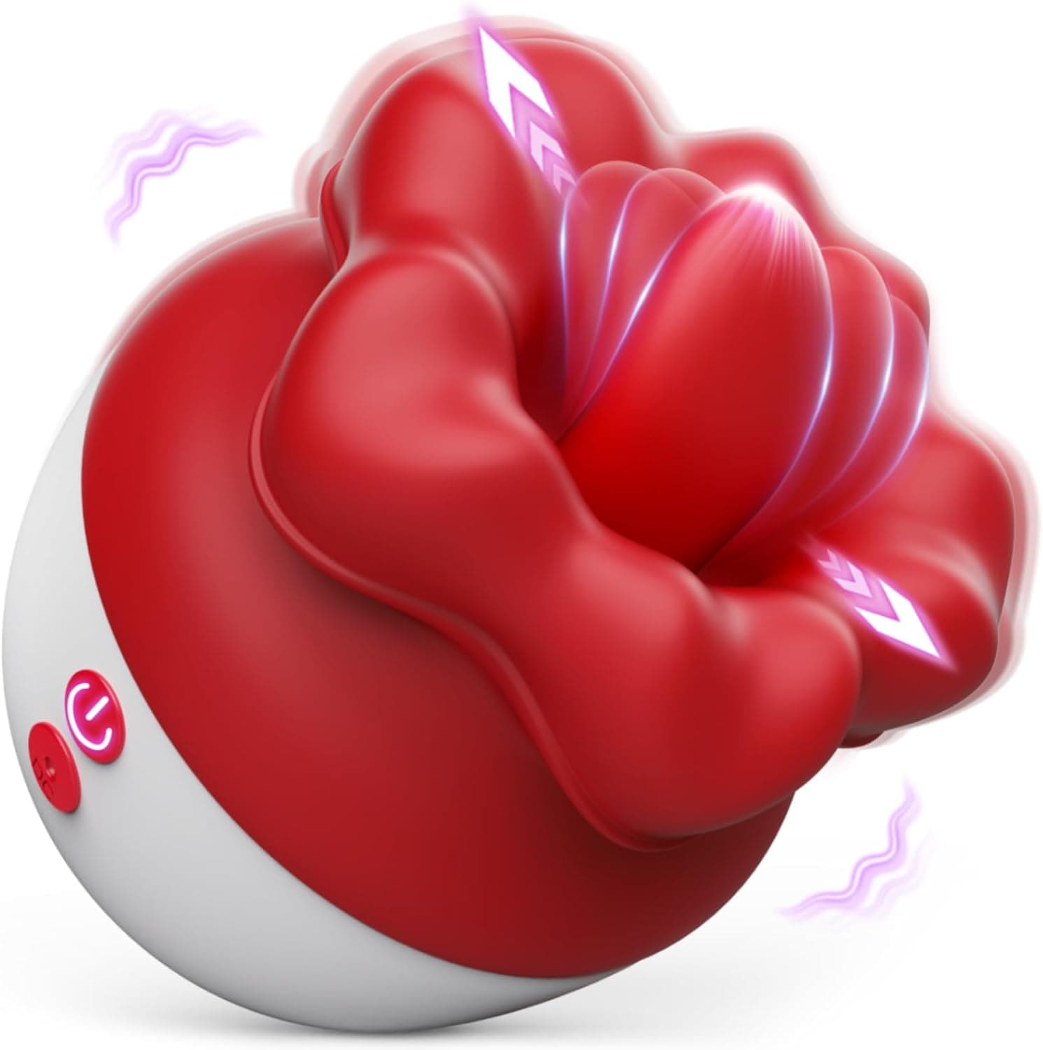 Vibration für frauen Sex Spielzeug für die frau Sexspielzeug Dildo Vibrator mit 10 Zungenlecken Vibrationmodi Klitoris Brust Massagestab Stimulator Erotik Analvibrator Sex Spielzeug für Paare Sex