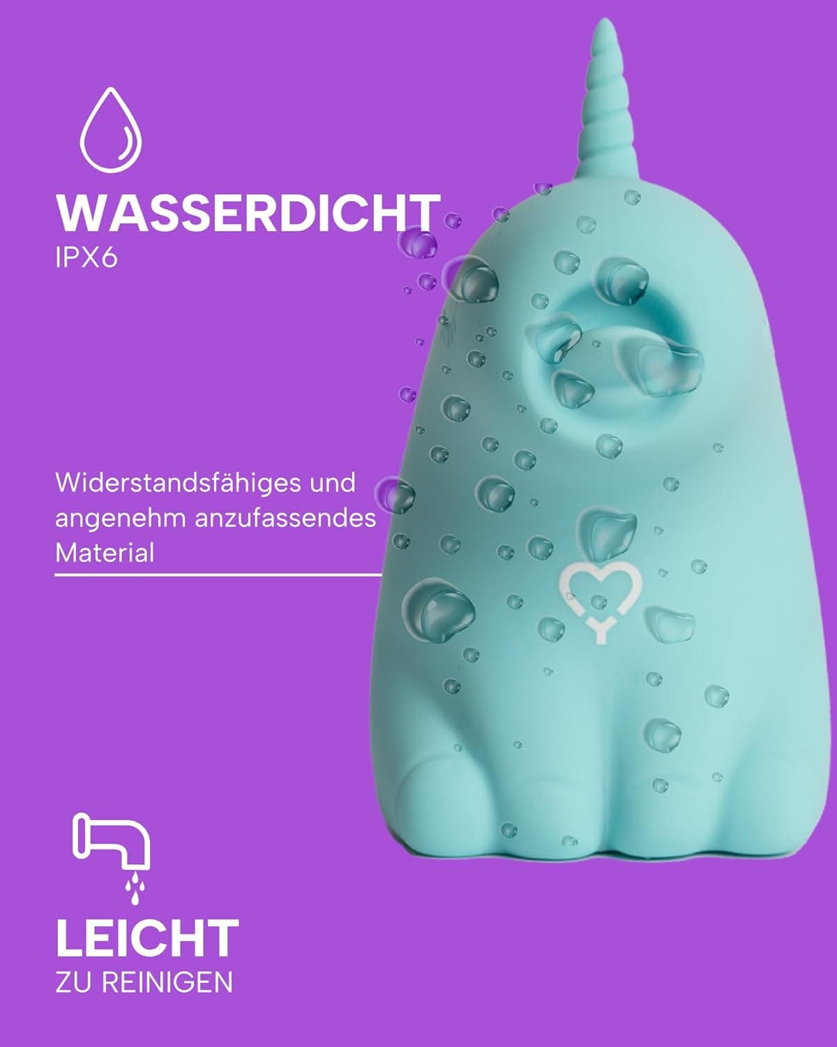 MySecretCase Klitoris Stimulator für Sie Dildo Klein Druckwellenvibrator für Frauen, Zungenvibrator mit 10 Vibrationsmodi, Vibratorensets Für Frauen Klitoris Wasserdichtes Sexspielzeug USB