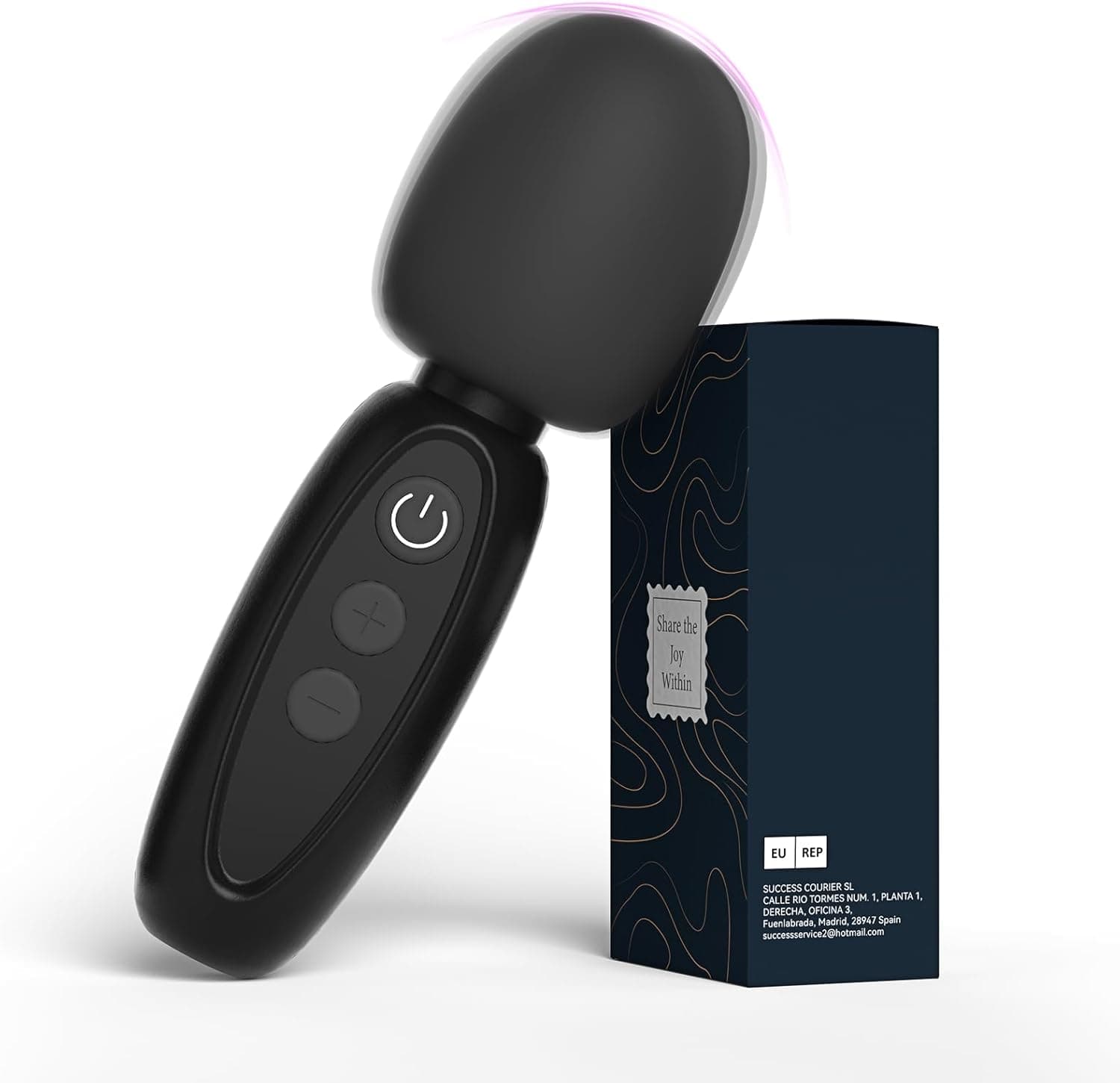 Mini Vibrator Vibratorensets für Frauen-Massagestab für Sex 10 Vibrationsmodi,Vibration für Frauen,Klitoris Stimulator-Sexspielzeug Massager,Wasserdicht &amp; Leise,Auflege Vibration(Schwarz, Mini)