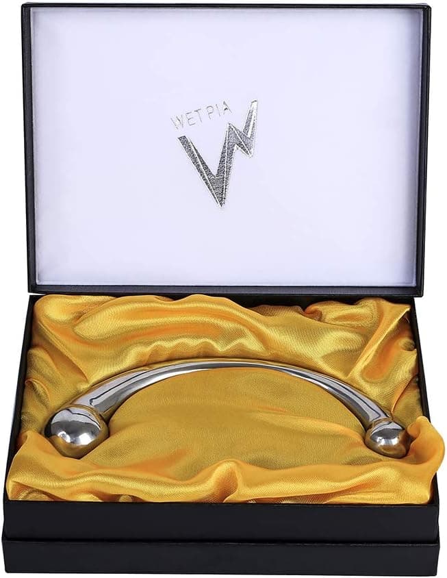 Doppelkopf Dildo Analplug Metall Buttplug G-Punkt Stimulator Vagina Analdildo Erotik Sexspielzeug für Männer und Frauen 680G