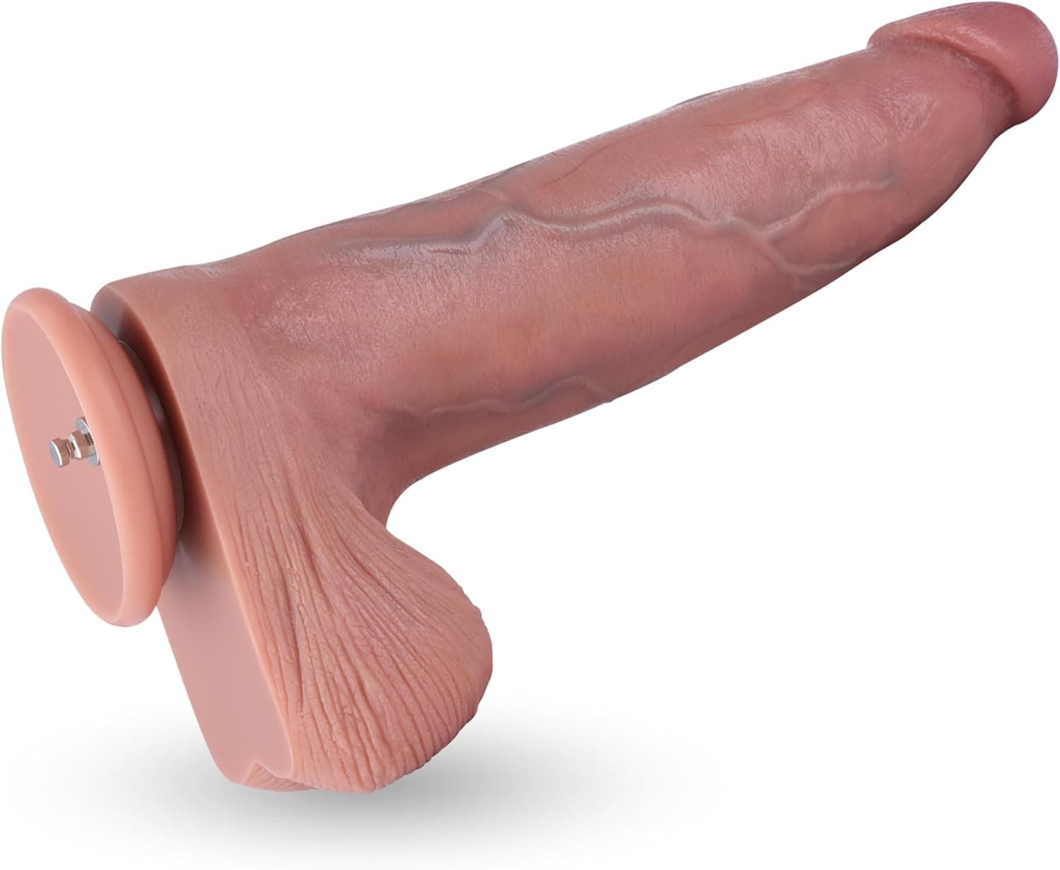 Hismith 13.5 Inch Gigantic Dual-Density Silicone Dildo, 10.5 Inch Insertable Length with KlicLok System - XXL Size Predi Titan Girth Series