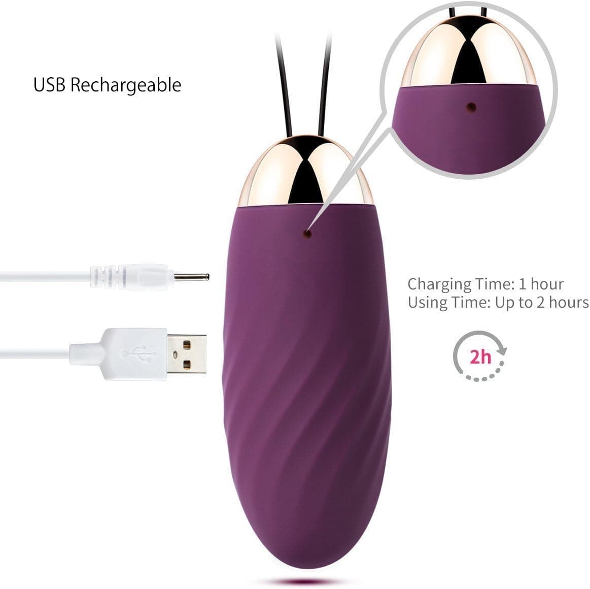 Deluxe Vibrator Vibro Ei mit Fernsteuerung, Vibratorensets Vibration für Frauen Klitoris G-Punkt, Analvibrator Dildo Sex Toys mit 26 Modi, SVAKOM Sex Spielzeug für die Frau Paare, Erotik Sexspielzeug