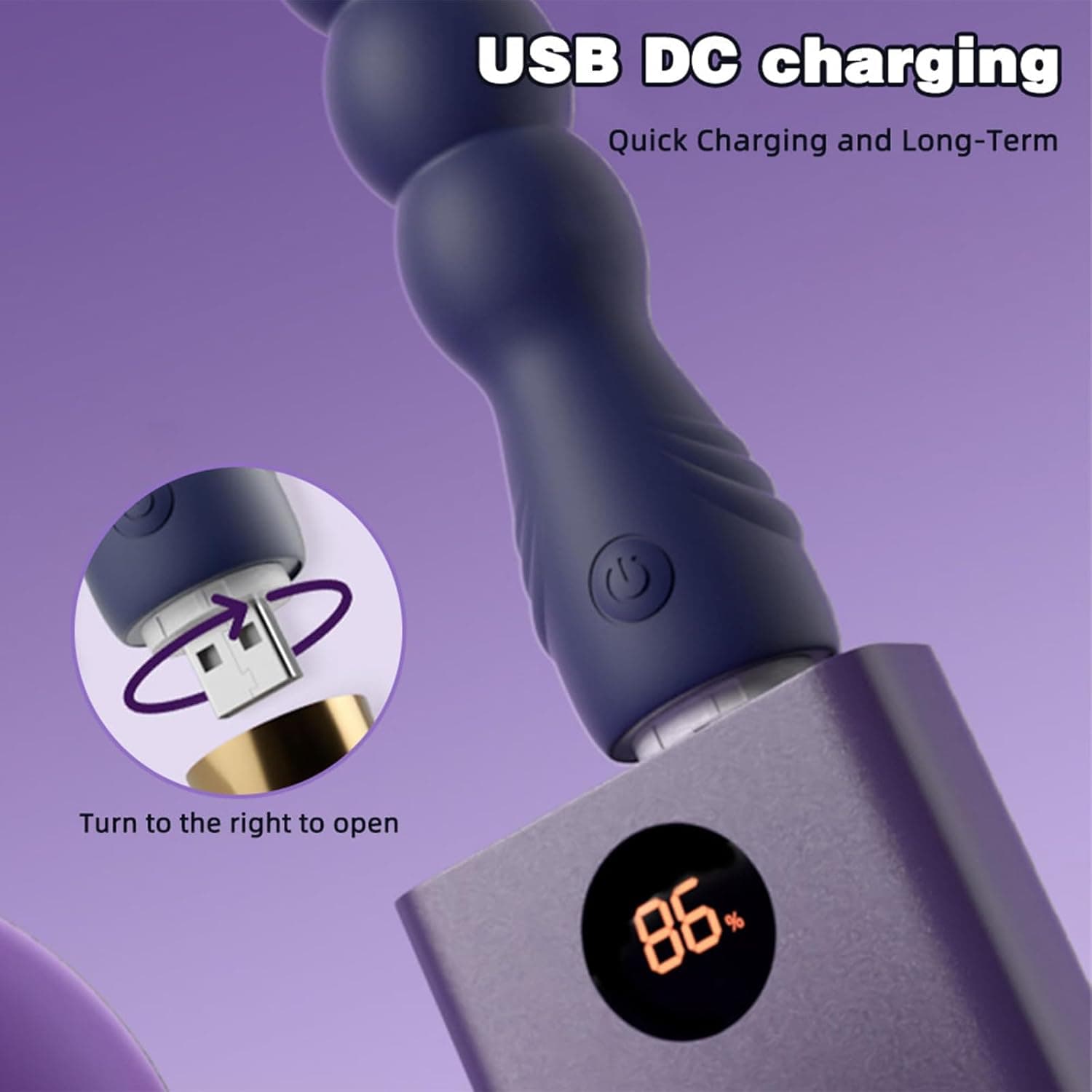 Analvibrator Prostata Stimulator Silikon Analperlen Analplug mit 10 vibrationsmodi, Buttplug Anal Plug Analkugeln Anal Dildo Vibratoren Stimulator Sexspielzeug für Männer und Frauen