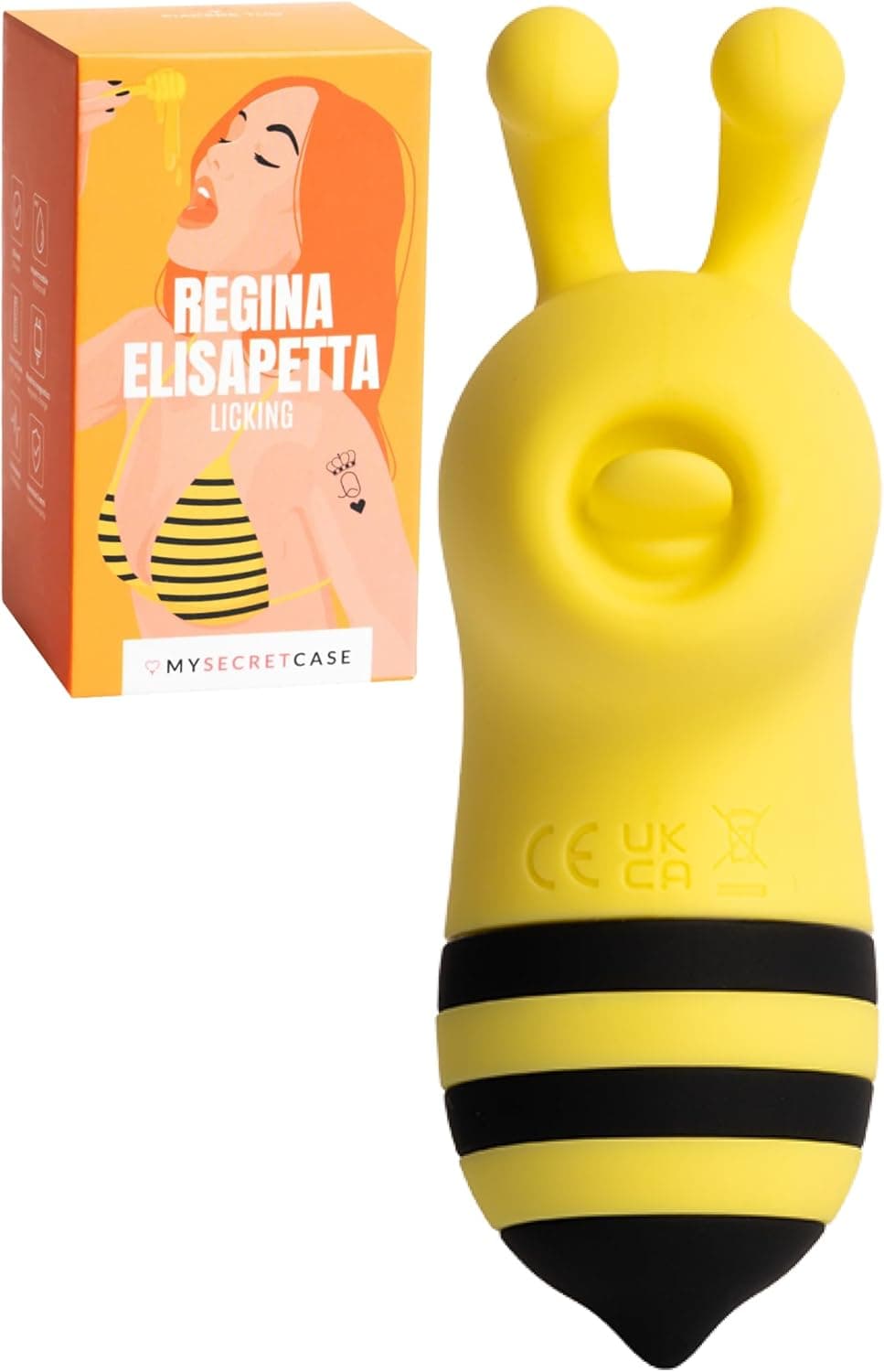 MySecretCase Klitoris Stimulator für Sie Dildo Klein Druckwellenvibrator für Frauen, Zungenvibrator mit 10 Vibrationsmodi, Vibratorensets Für Frauen Klitoris Wasserdichtes Sexspielzeug USB