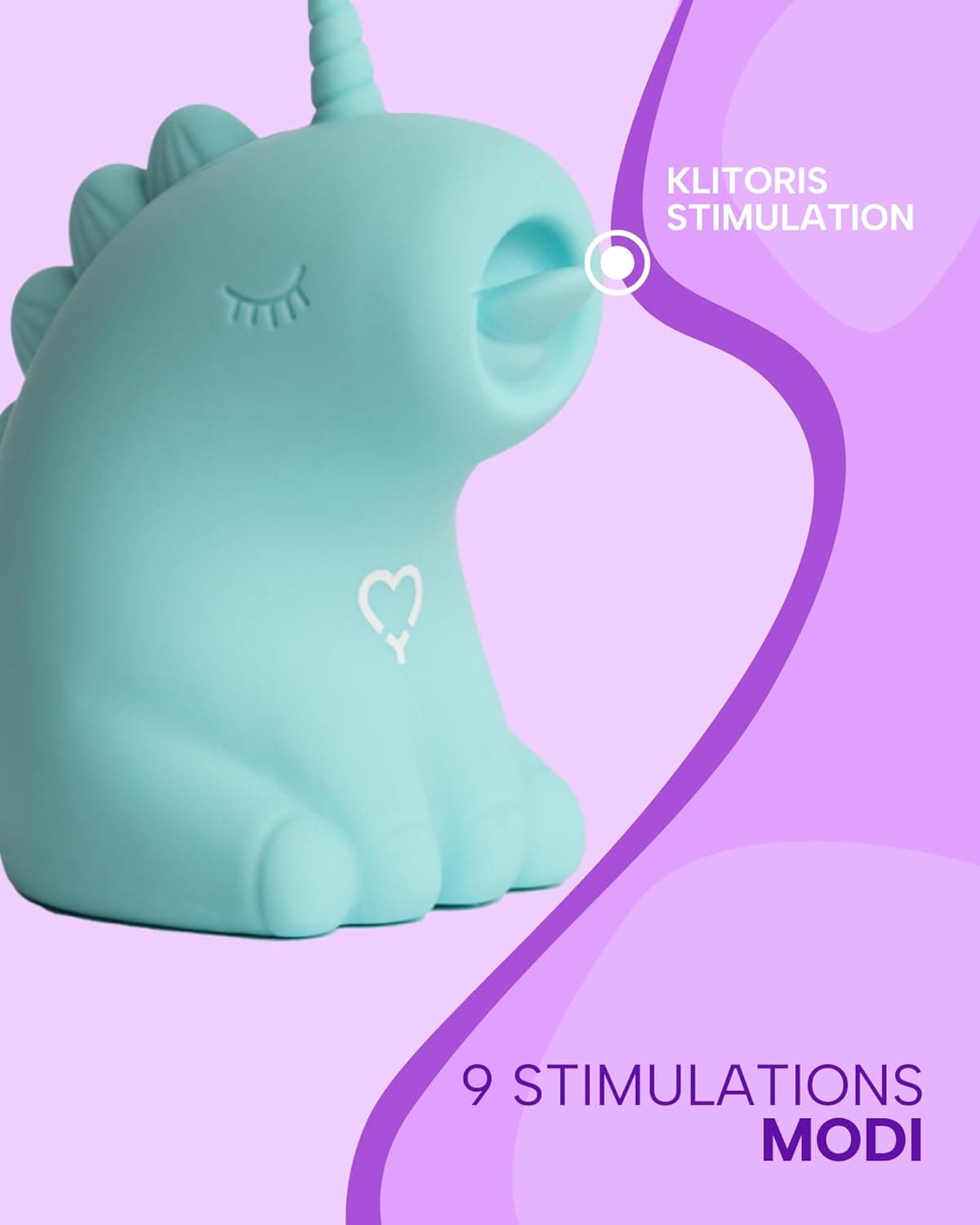 MySecretCase Klitoris Stimulator für Sie Dildo Klein Druckwellenvibrator für Frauen, Zungenvibrator mit 10 Vibrationsmodi, Vibratorensets Für Frauen Klitoris Wasserdichtes Sexspielzeug USB