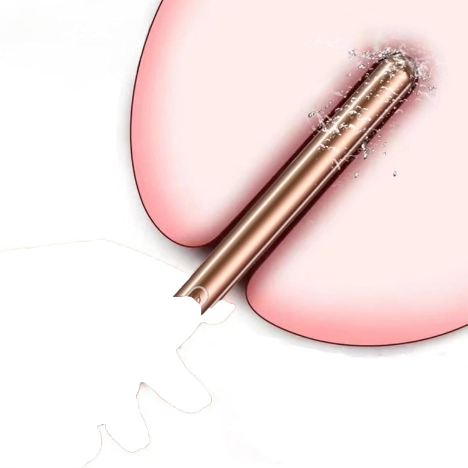 Jinqian Mini Vibrator für Frauen mit 12 Vibrationsmodi G-Punkt Vibration leise und stark Massagestab USB-Aufladung wasserdicht, Sex Spielzeug Dildo für Frauen Anfänger und Paare