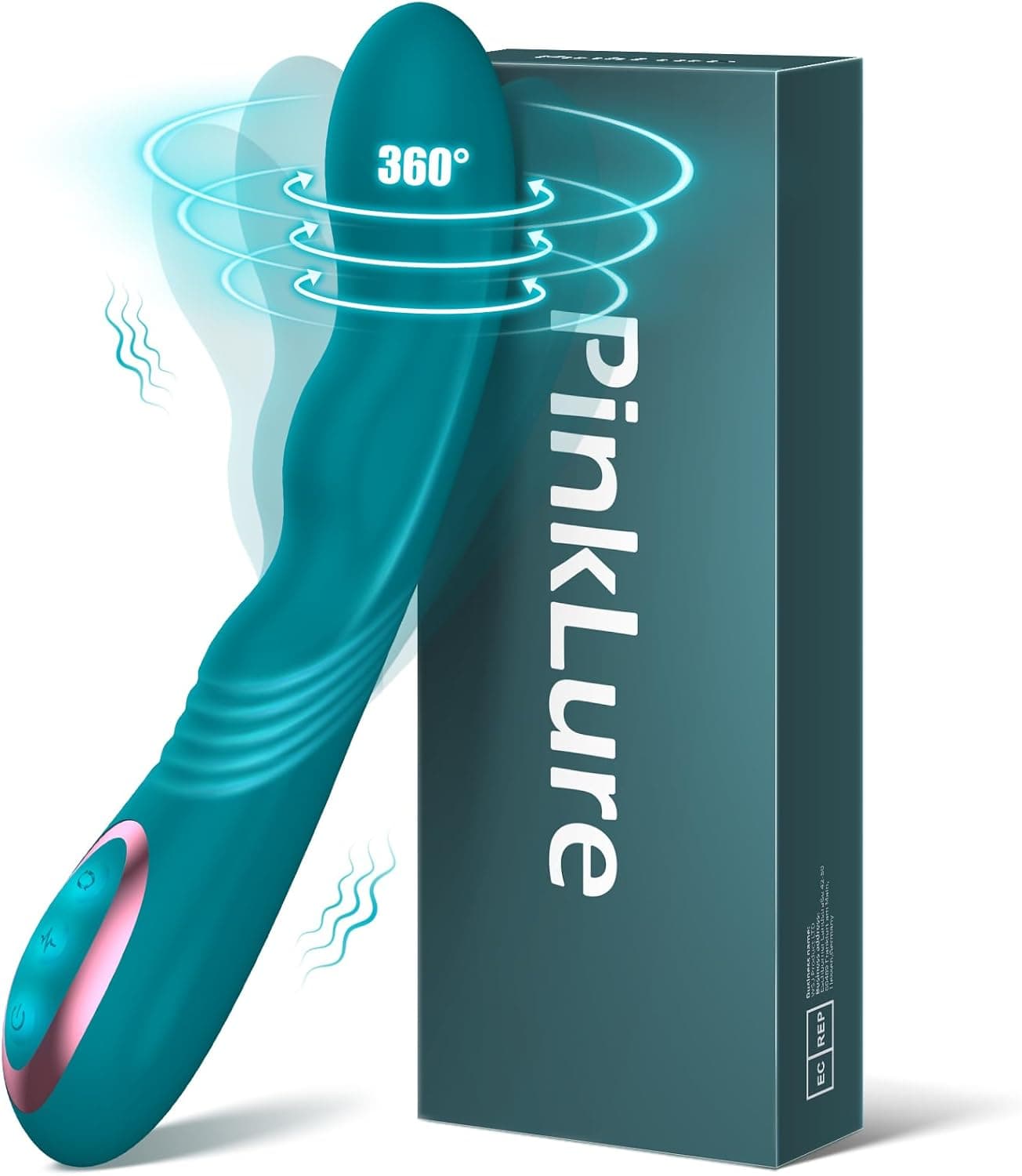 Vibrator für Sie G-Punkt, Vibration für Frauen mit 3 Rotationsmodi und 10 Vibrationsmodi,Leiser Dildo Vibratoren,Sex Spielzeug für die Frau,Sex Toys Vibratorensets für Frauen,Wellendesign Sexspielzeug