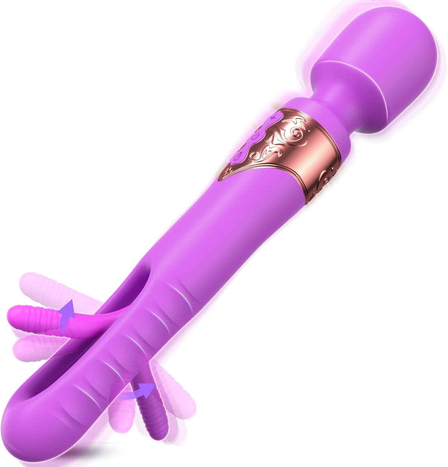 Dildo Vibrator Sex Spielzeug für die Frau, Vibration für Frauen Vibratorensets für Frauen Klitoris Sexspielzeug,Sex Toyset für Woman mit 10 * 7 Modus Erotik-Butterflies, Prostata Massagestab