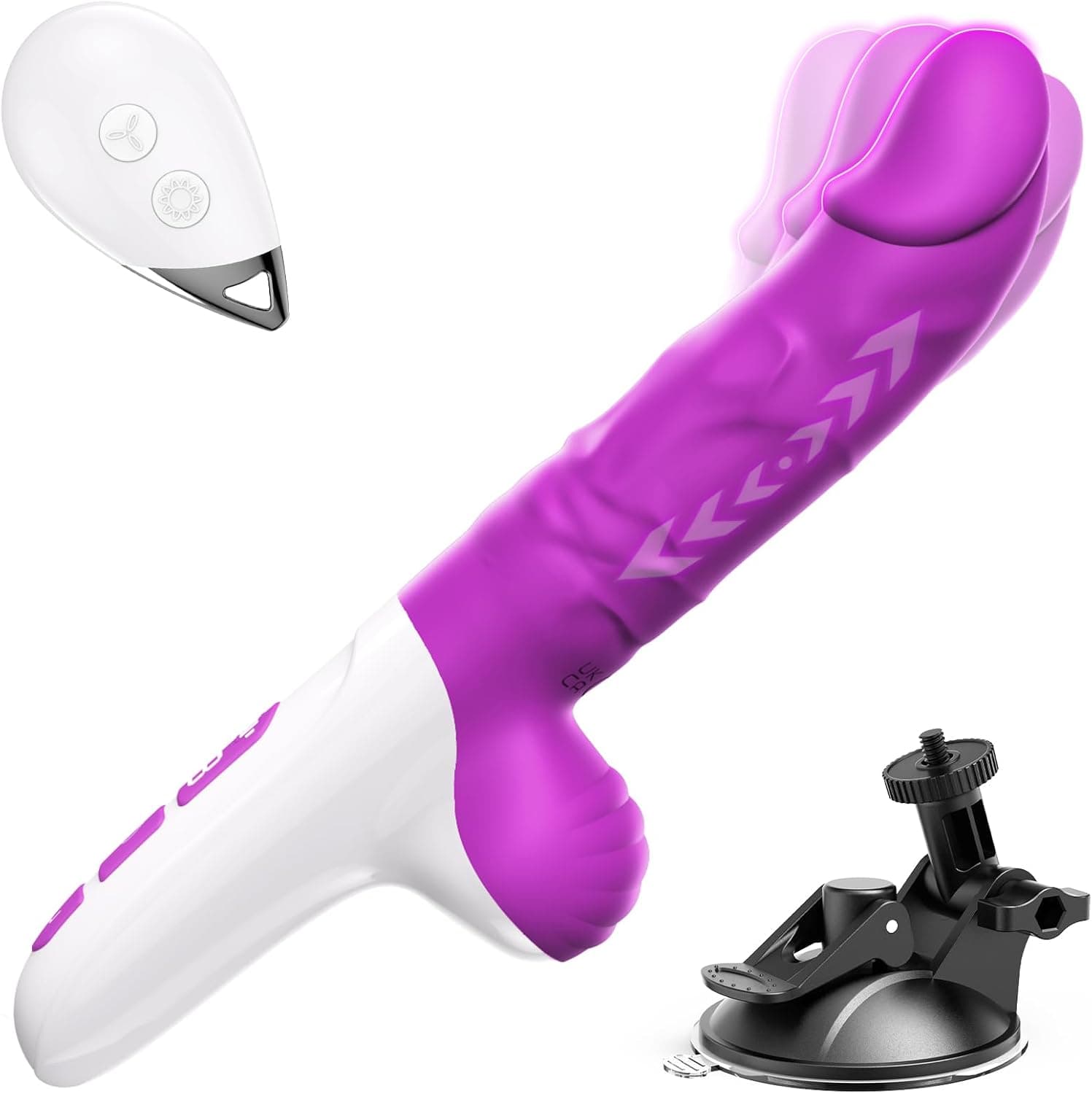 HIVEFUN Vibrator Dildo Sex Spielzeug für die Frau, Vibratorensets für Frauen Klitoris G-Punkt 7 Vibration für Frauen Schwing und Rollkugel Stoß Sex Toys, Anal Dildos Sex Toyset für Woman Sexspielzeug