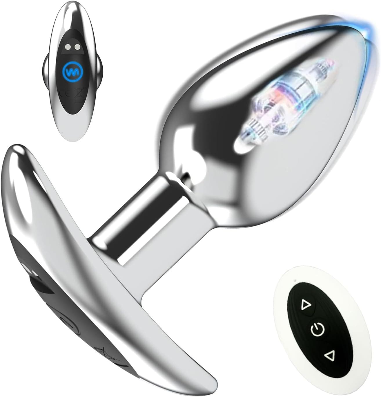 Metall Analplug Anfänger 10 Vibrationsmodi Anal Toys Vibrator für Männer Sexspielzeug für die Frau Prostata Massagegerät Sexspielzeug mit Fernbedienung Analvibratoren
