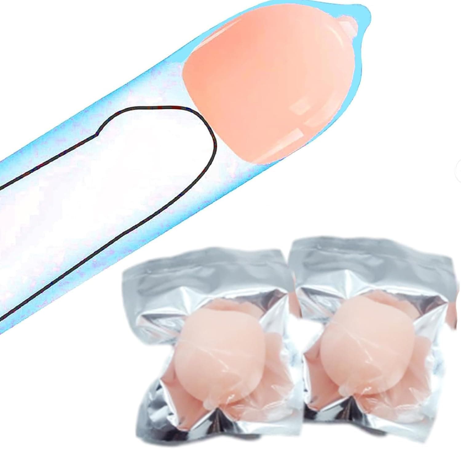 Penis Abdruck Penies.Verlängerung Pension Penis Vergrößerung Verlängerung Hülle Penisverlängerung Penissleeve Penismanschette Penis-Überzieher Vagina-Abdruck-Set Penisabdruck Pension Manschette