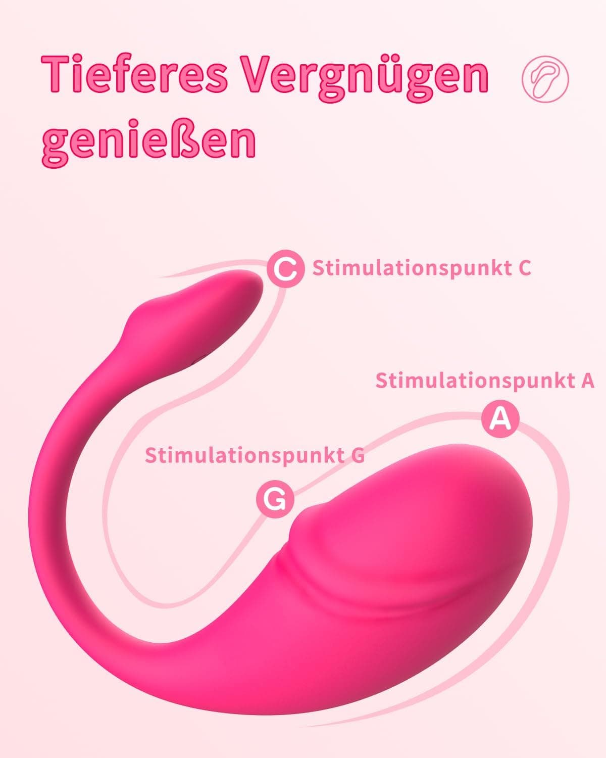 Vibrator mit Fernbedienung Sex Spielzeug für die Frau Vibration, Vibratorensets für Frauen mit App, Sexspielzeug für Paare Extrem Sex Toys Leise Vibro ei, Dildo Sex Toyset Damen Klitoris (Pink)