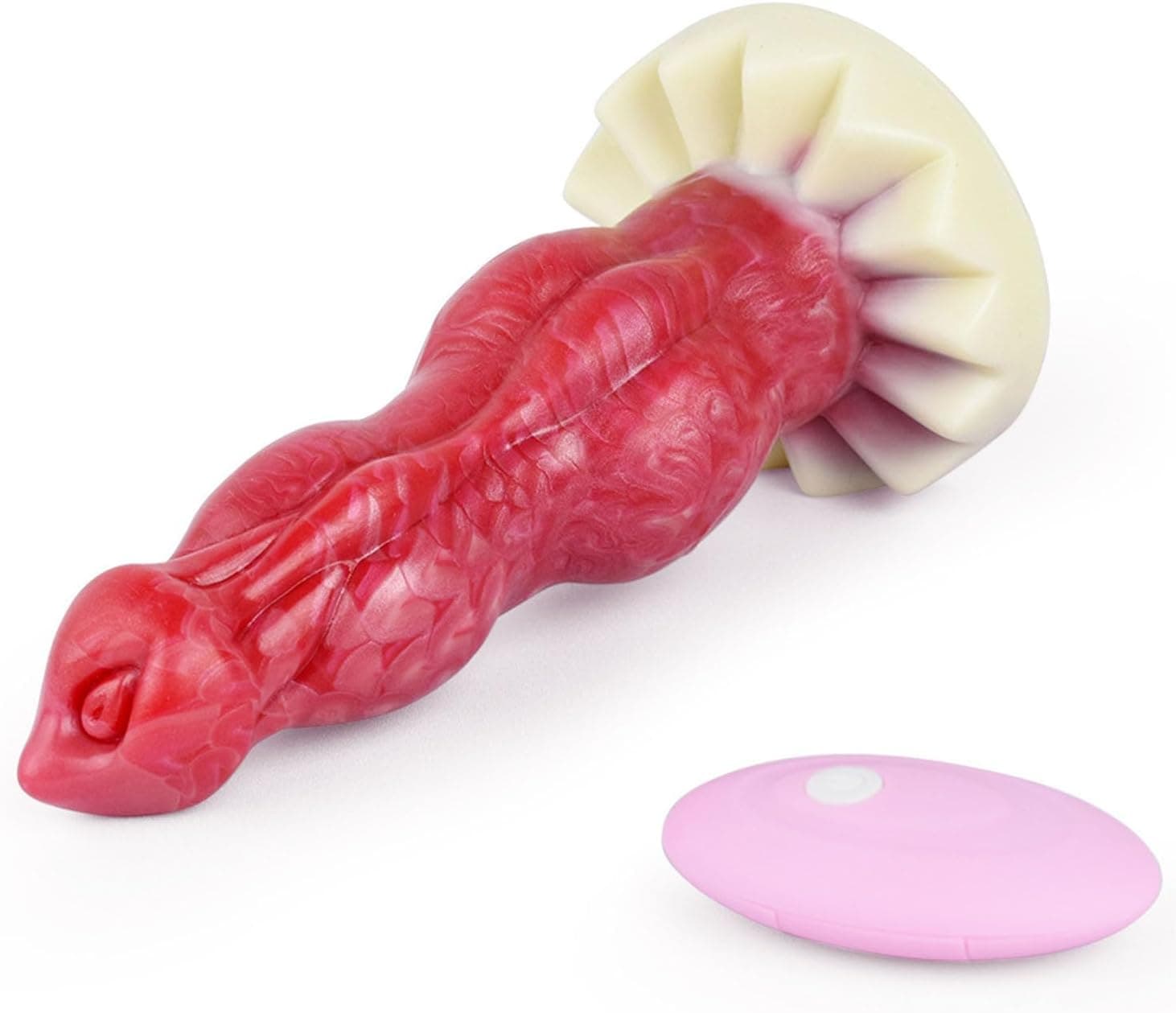 Anal Dildo Monster Dildo Vibratoren mit 10 Vibrationsmodi – Starkes Sex Spielzeug für Männer Frauen Knot Dildo Fantasy Dildo Analdildos G-Punkt &amp; Prostata stimulation Männer