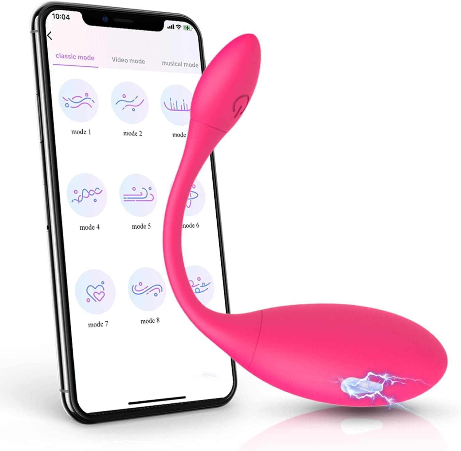 Tragbar APP Control Vibrator Analvibrator Prostata Stimulator Silikon mit APP Control Vibratoren mit 3 Stromschlag und 10 vibrationsmodi Sexspielzeug für Männer Frauen