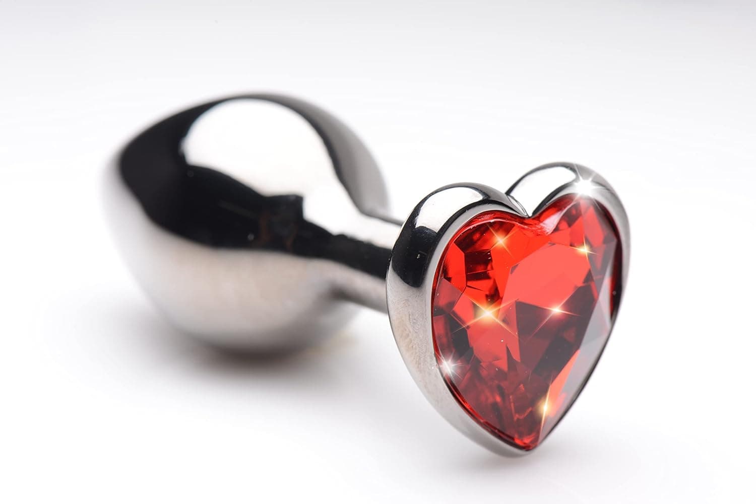 Lynx Anal-Plug, Aluminiumlegierung, rotes Herz – kleiner