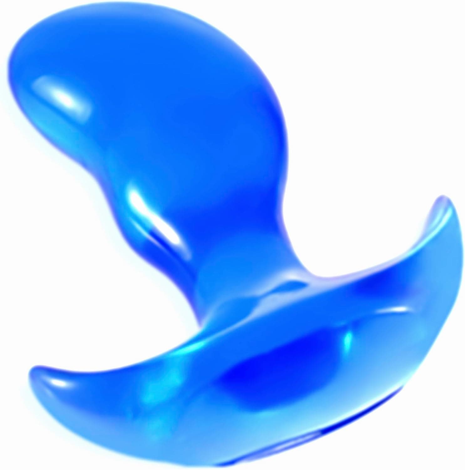 XL Groß Analplugs, 21 CM Naturdildo Früchte Butt Plug Blau Klassische Analdildo Sexspielzeug für Frauen, Männer, Fortgeschrittene