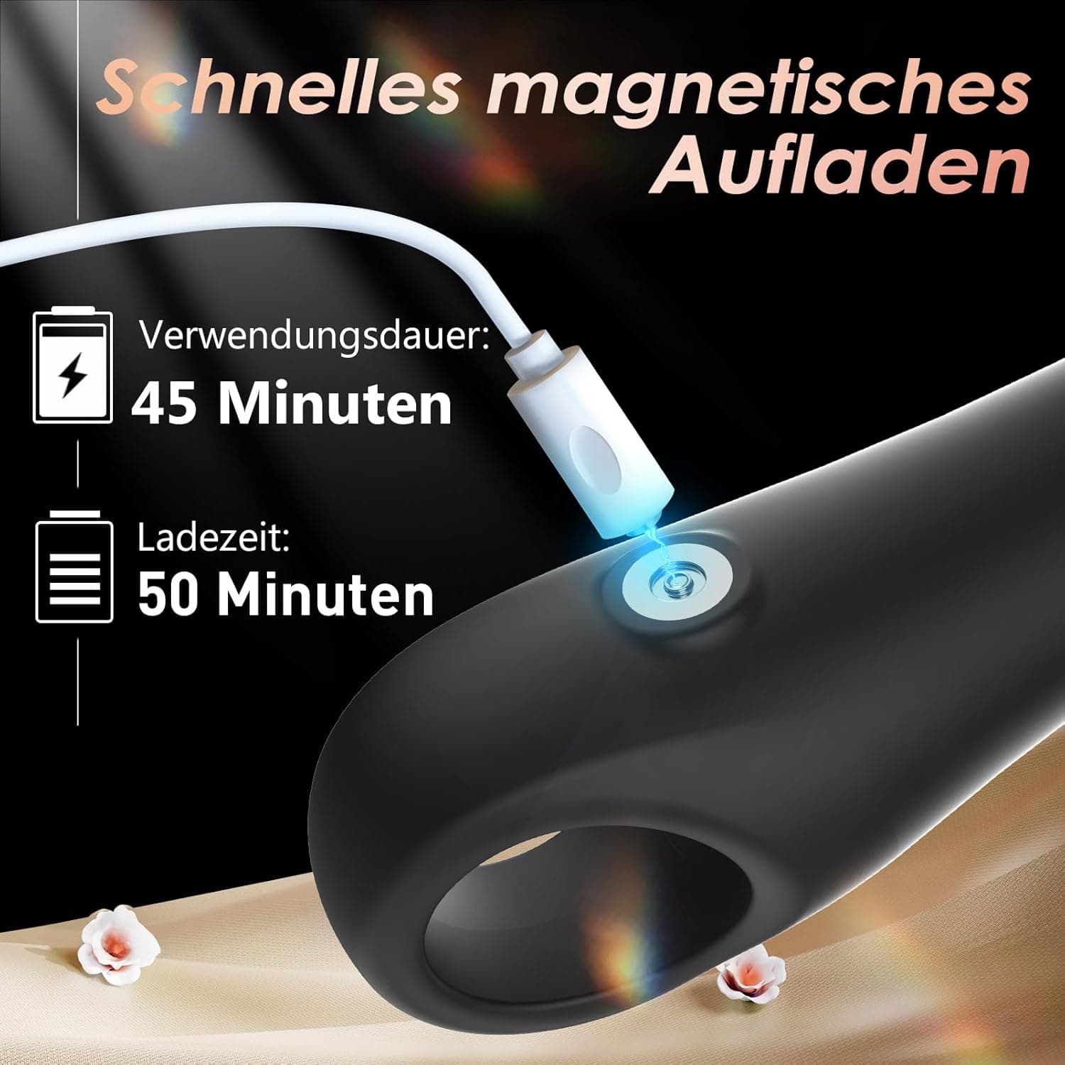 Vibration für Frauen Dildo Vibrator Klein, Sex Spielzeug für die Frau und Paare Extrem Sex, Tragbare G-Punkt Klitoris Anal Massagestab mit 10 Modus Stark und Leise Vibratoren Vibratorensets