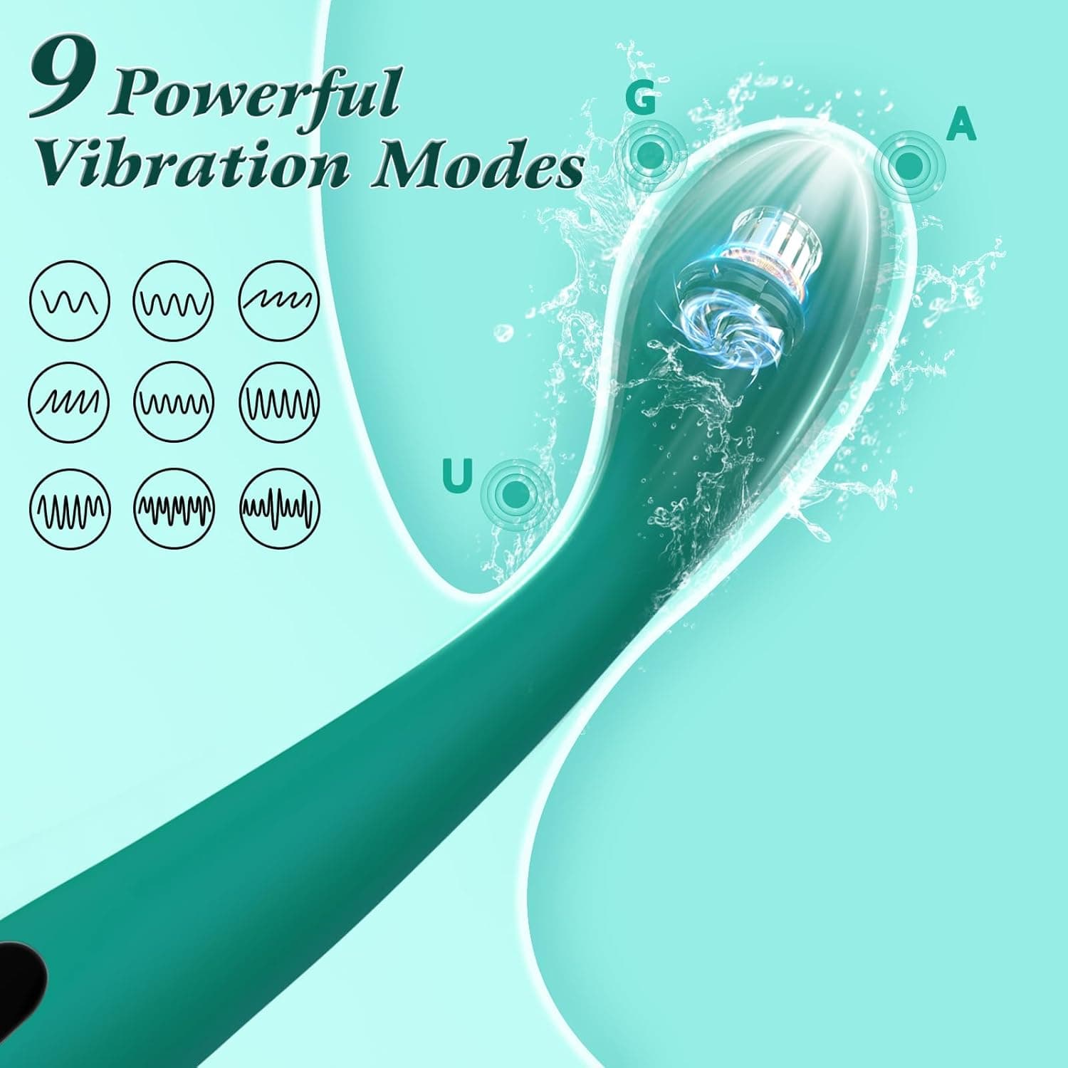 Sex Spielzeug Frauen Vibrator Dildo - Vibration Geschenk für die Frau &amp; Paare, Erotisches Sexspielzeug Vibratoren Anal Dildoschwanz Toyset Damen Mit 9 Vibrationsmodi, Leise Klitoris Stimulator für Sie