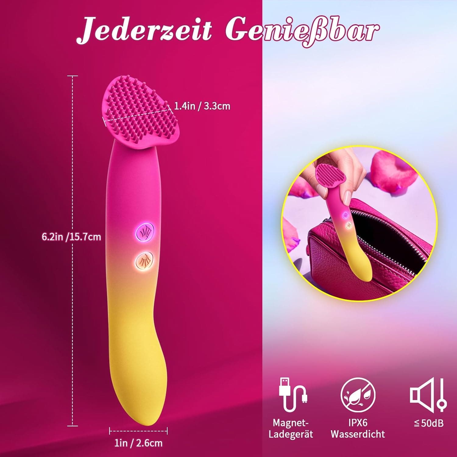 Vibrator Sex Spielzeug für die Frau - Vibratorensets Vibration für Frauen Solo Dildos Erotisches Sexspielzeug für Paare Männer Extrem Toys mit 10*10 Vibration, Klitoris Stimulator Toyset für Sie Woman