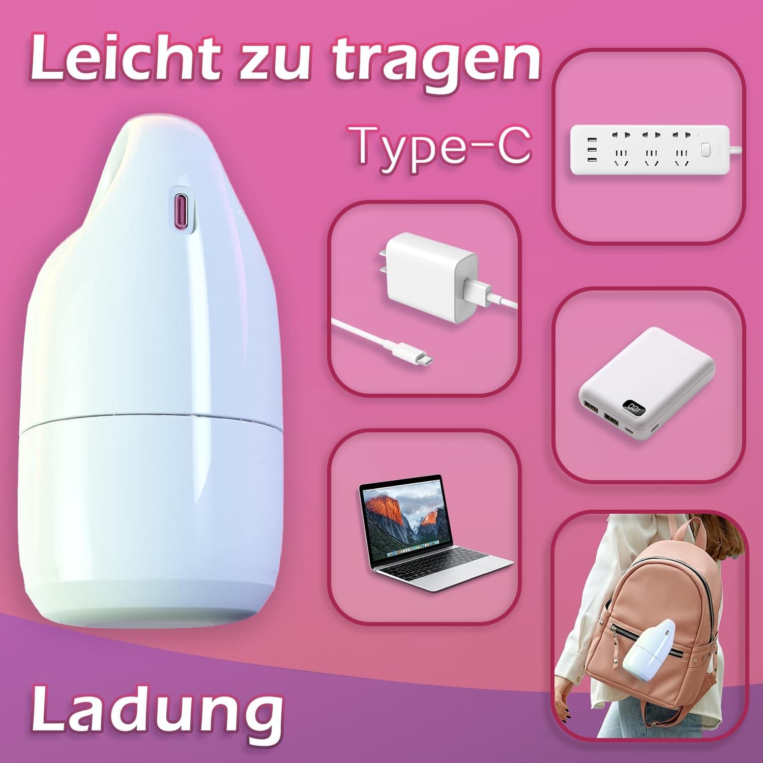 Sauger Vibrator Sex Spielzeug, Vibration für Frauen mit 3 Saugmodi 10 Zungenlecken 360°Rotierende Sexspielzeug für Klitoris Stimulator Erotik Sex Toys Sex Spielzeug für die Paare (Rot)