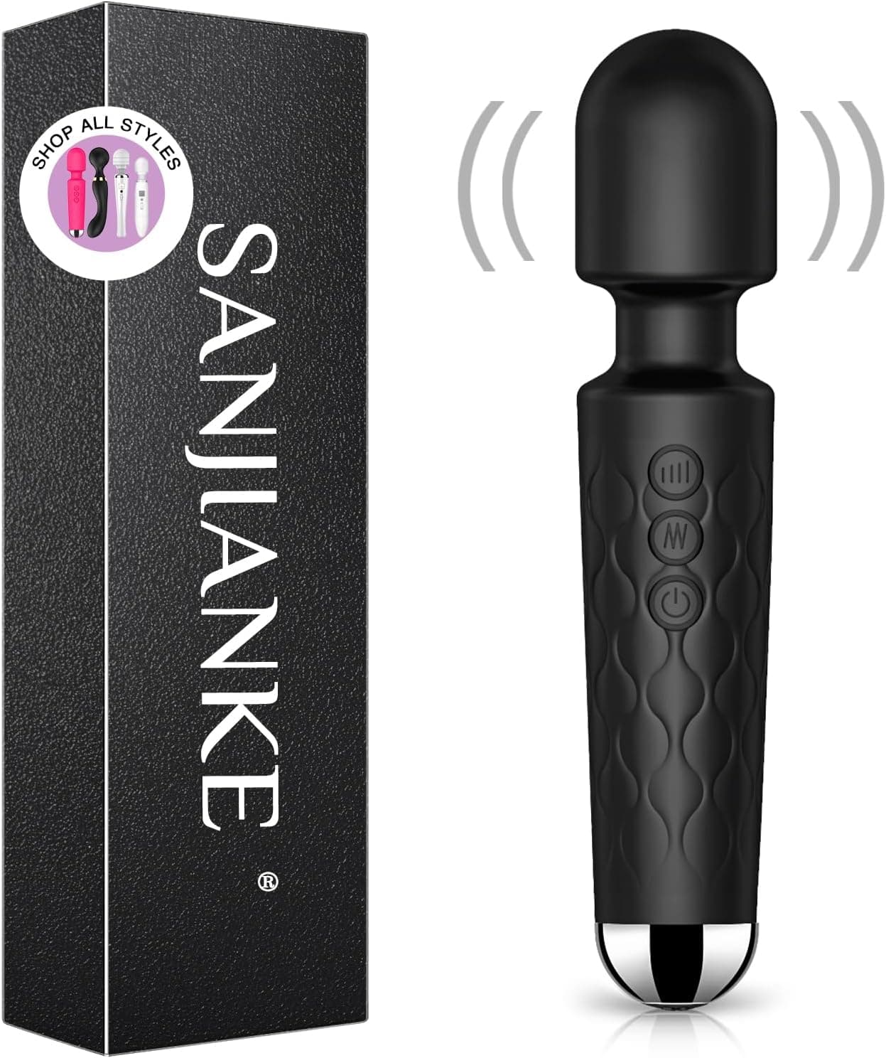 Vibration für Frauen,Sex spielzeug für die frau G Punkt Vibration für Frauen mit 8 * 20Modus Vibrator Klitoris Stimulator für sie Sex Spielzeug für sexspielzeug für frauen solo (Schwarz)
