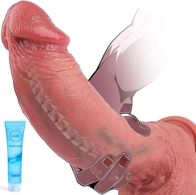 Realistic Dildo 9 Inch with Balls