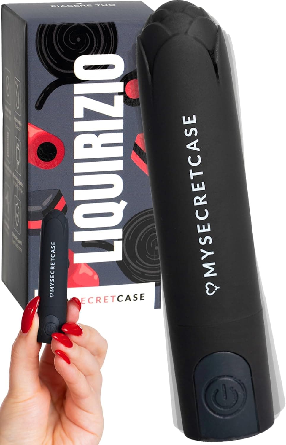 MySecretCase Vibrator mit Fernbedienung Vibratorensets für Frauen Klitoris 7 Vibrationsmodi 7 Druckmodi C-Form Klitoris Stimulator &amp; G Punkt Vibration für Frauen Leises Sexspielzeug aus Silikon