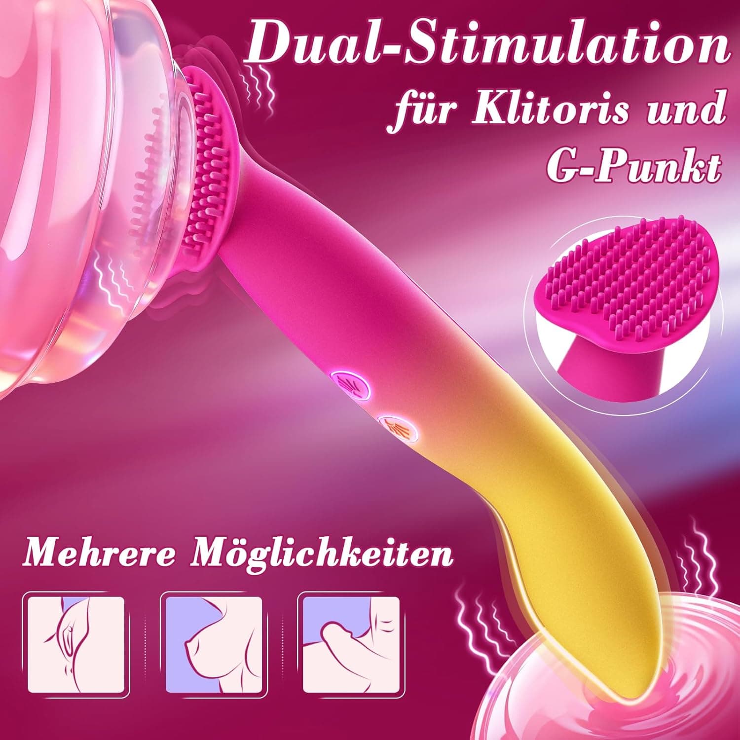 Vibrator Sex Spielzeug für die Frau - Vibratorensets Vibration für Frauen Solo Dildos Erotisches Sexspielzeug für Paare Männer Extrem Toys mit 10*10 Vibration, Klitoris Stimulator Toyset für Sie Woman