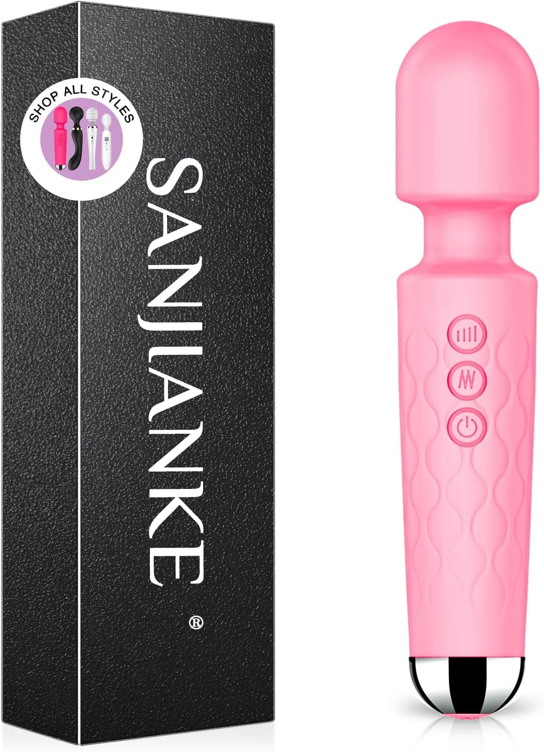 Vibration für Frauen,Sex spielzeug für die frau G Punkt Vibration für Frauen mit 8 * 20Modus Vibrator Klitoris Stimulator für sie Sex Spielzeug für sexspielzeug für frauen solo (Schwarz)