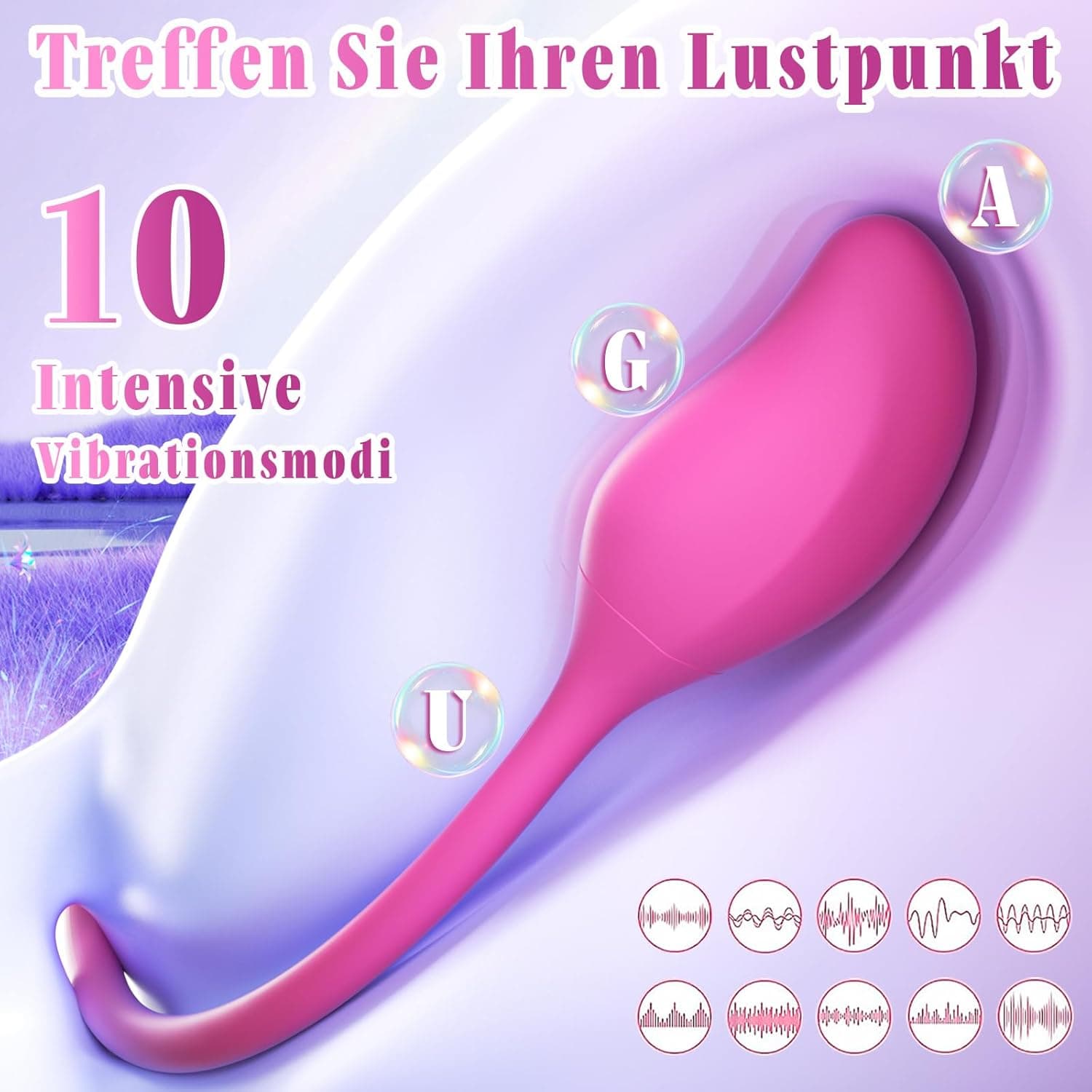 Vibrator Sex Spielzeug für die Frau Paare - Vibration für Frauen Sexspielzeug Vibratorensets Dildo G-Punkt Klitoris Stimulator für Sie mit 10 Vibrationsmodi &amp; Saugmodi, APP-Steuerung Sex Toyset Damen
