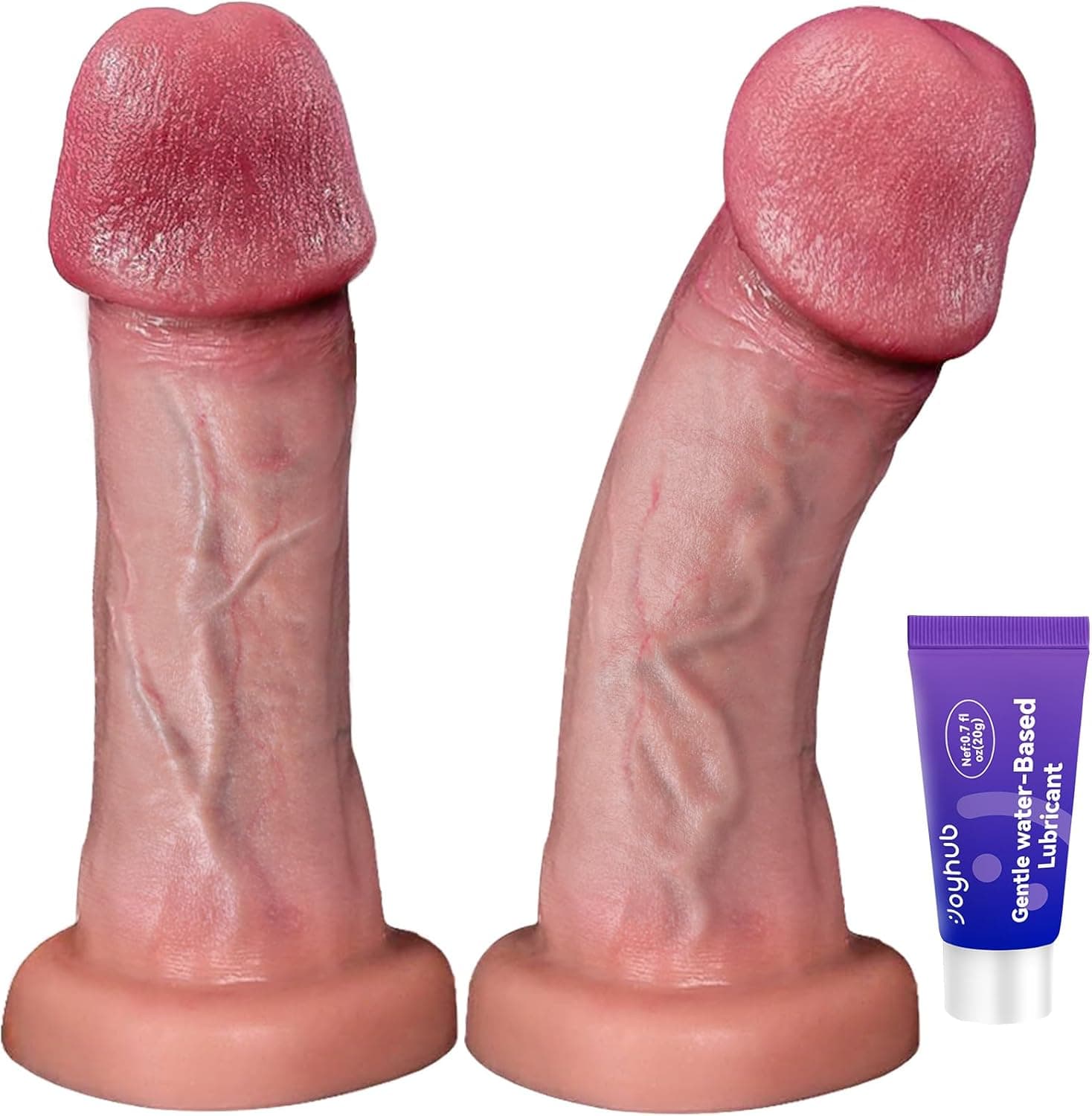 PRONFANS 16CM Realistischer Dildo Ohne Hoden, Sex Spielzeug für die Frau Paare Männer Anfänger mit Saugnapf, Diloschwanz Dildos Sexspielzeug für frauen Männer Solo, Silikon Anal Dildo Penis Sex Toys