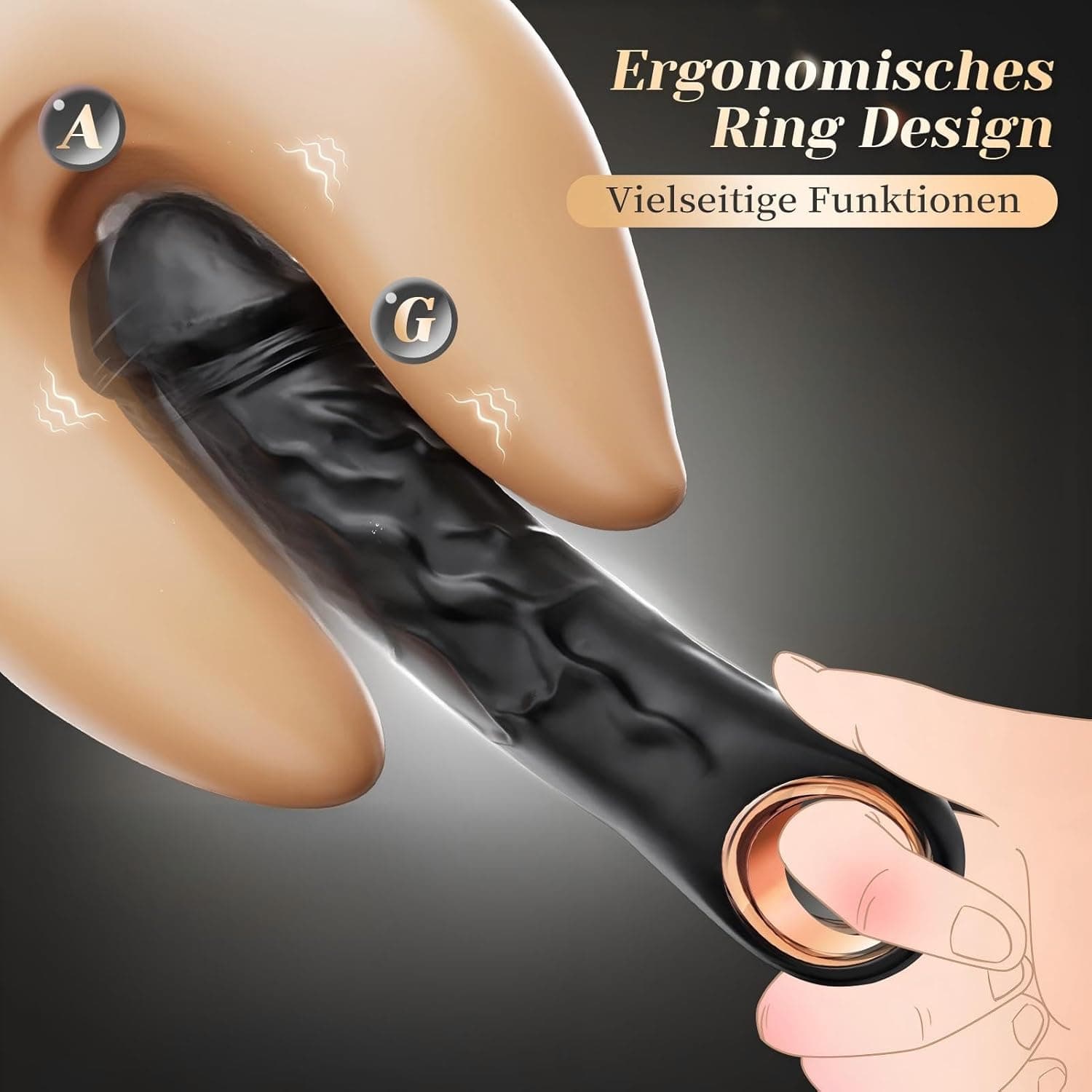 Klassischer Vibrator Dildo Sex spielzeug für die Frau Vibratorensets für Frauen extrem Ergonomisch mit 10 Vibration für Frauen Sexspielzeug Sex toys Toyset Realistische Vibratoren