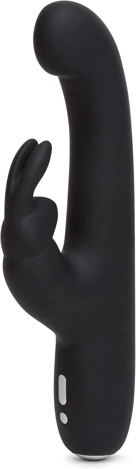 Lovehoney Happy Rabbit Vibrator 4.5 Inch Slimline Silicone G Spot Vibrator for Women 15 Vibration Mode Adult Sex Toy Rec
