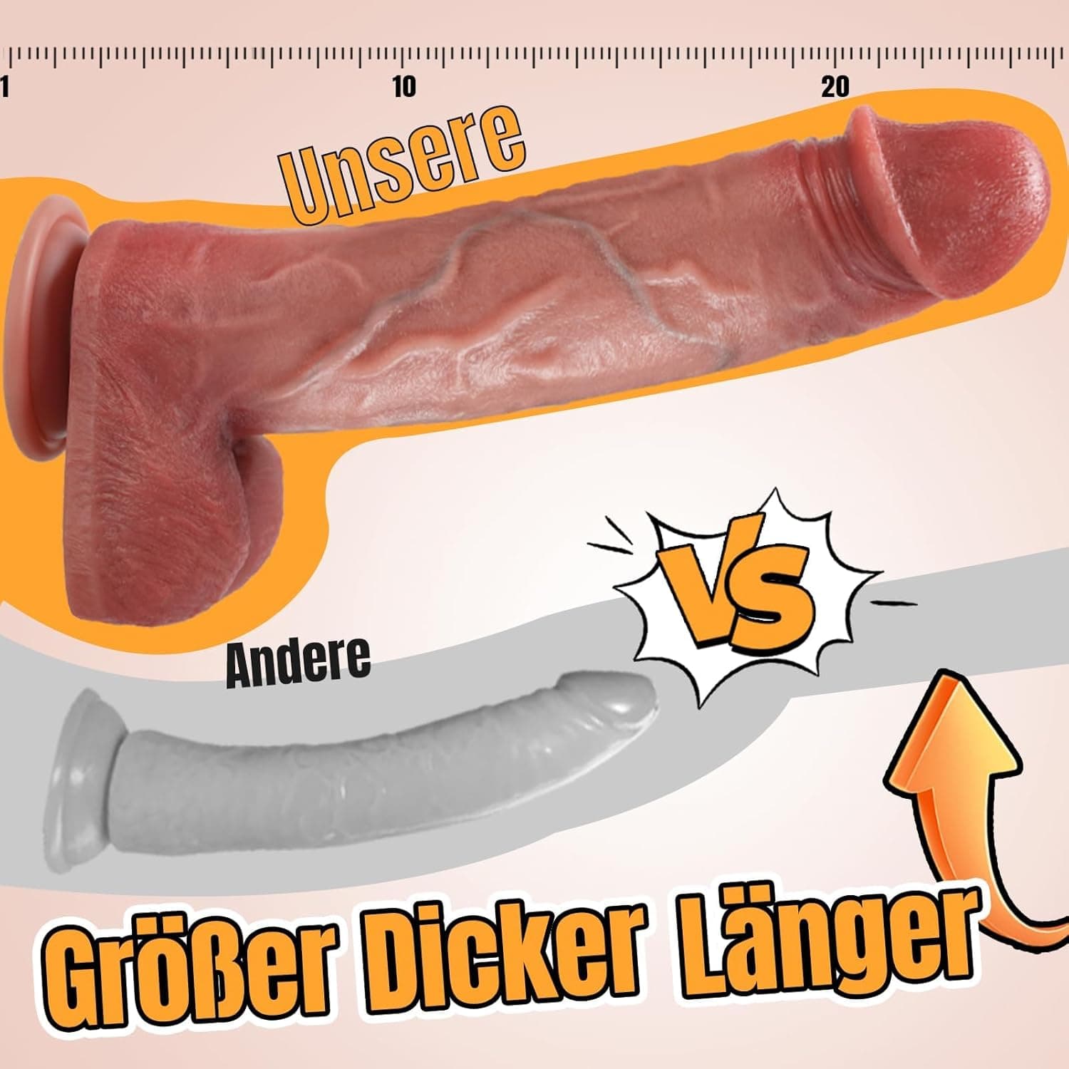 PRONFANS 28.5CM Realistischer Dildo Klassische Dildos Mit Starkem Saugnapf Sexspielzeug Analdildo Perfekt Echte Adern Und Erhabene Hoden Echte Penisnachbildung Sex Toy