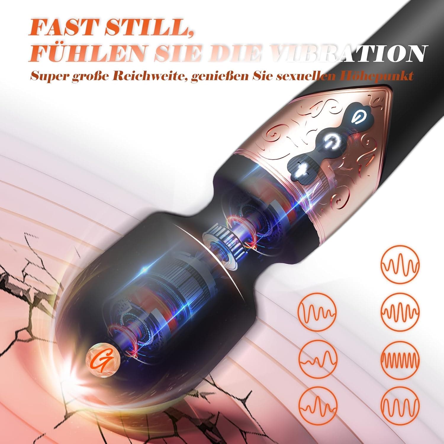 Dildo Vibrator Sex Spielzeug für die Frau, Vibration für Frauen Vibratorensets für Frauen Klitoris Sexspielzeug,Sex Toyset für Woman mit 10 * 7 Modus Erotik-Butterflies, Prostata Massagestab