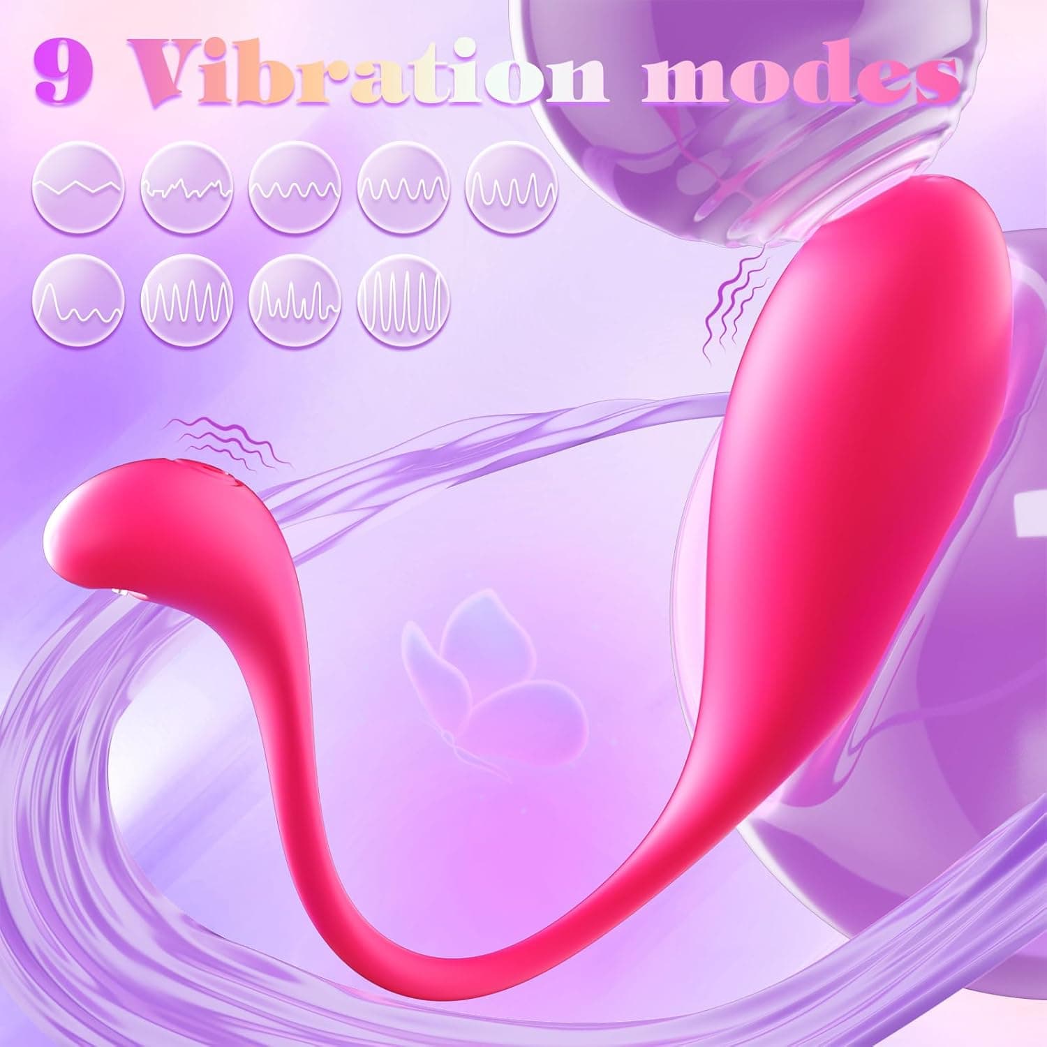 HIVEFUN Sex Spielzeug für die Frau Vibration für Frauen, APP Vibrator mit 9 Modi Erotisches Sexspielzeug für Paare Vibratoren, Vibratorstarb Frauen Klitoris Dildo Vibro Ei Sex Toys mit Fernsteuerung