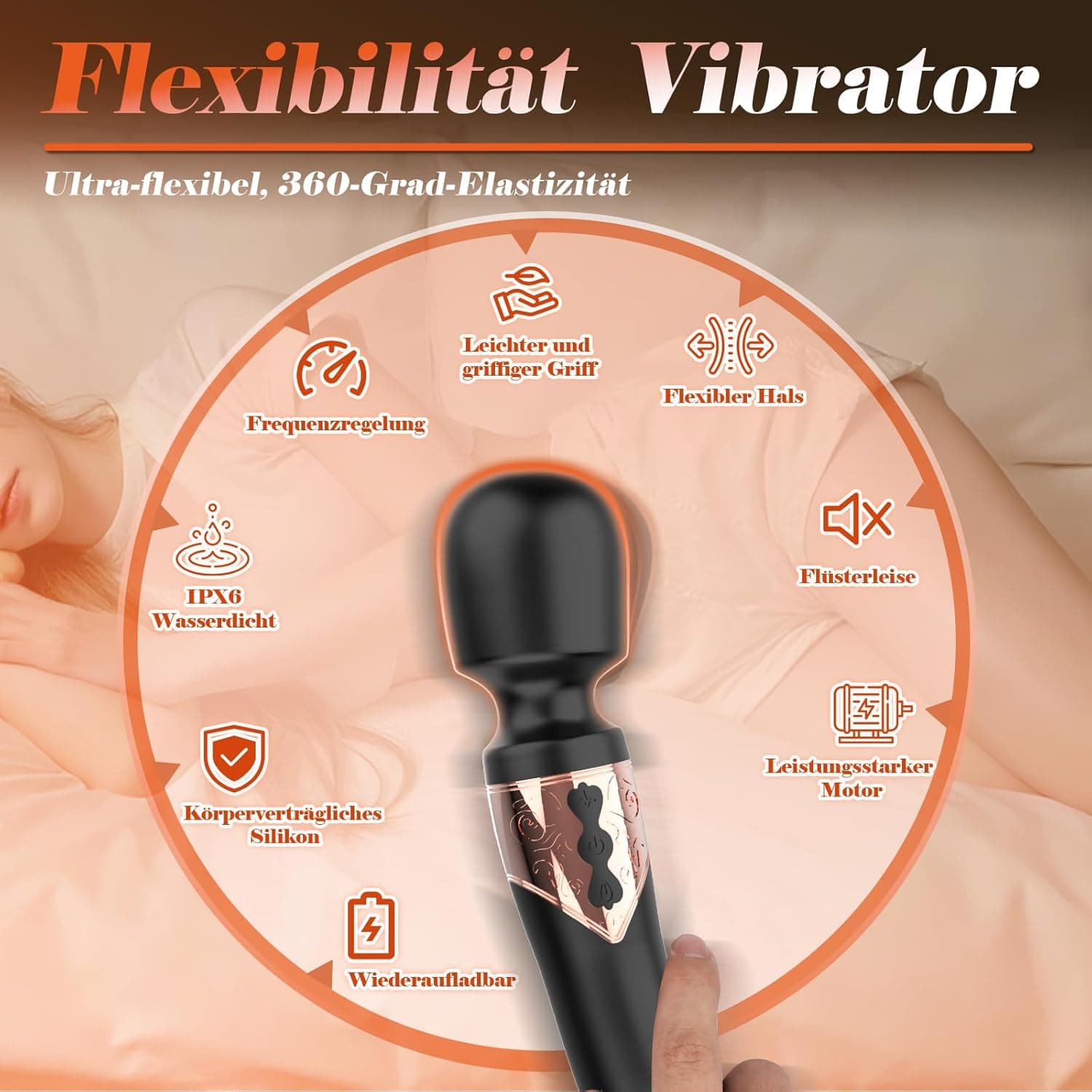 Dildo Vibrator Sex Spielzeug für die Frau, Vibration für Frauen Vibratorensets für Frauen Klitoris Sexspielzeug,Sex Toyset für Woman mit 10 * 7 Modus Erotik-Butterflies, Prostata Massagestab