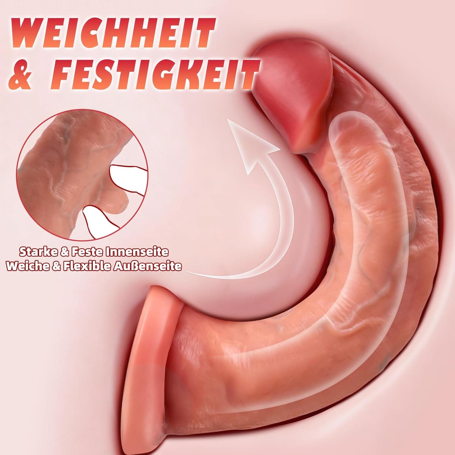 PRONFANS 16CM Realistischer Dildo Ohne Hoden, Sex Spielzeug für die Frau Paare Männer Anfänger mit Saugnapf, Diloschwanz Dildos Sexspielzeug für frauen Männer Solo, Silikon Anal Dildo Penis Sex Toys