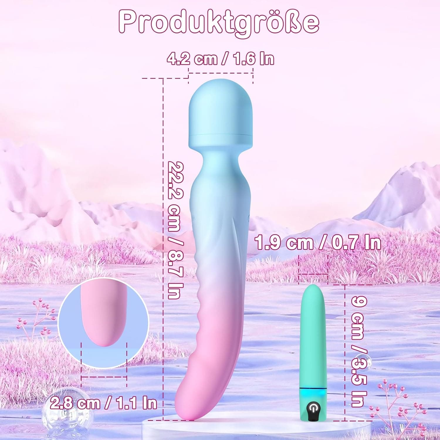 Dildo Vibration für Frauen Solo - Paare Vibrator Sex Spielzeug mit 7+10 Vibrationsmodi, Erotisches Toyset Damen, Klitoris、G-Punkt Stimulator Geschenk für Sie, Prostata Stimulation Männer Anal Dildos