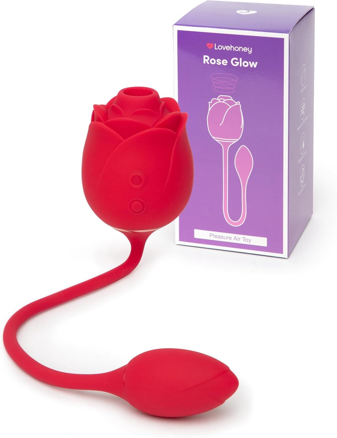 Lovehoney Rose Sex Toy Clit Suction Pink