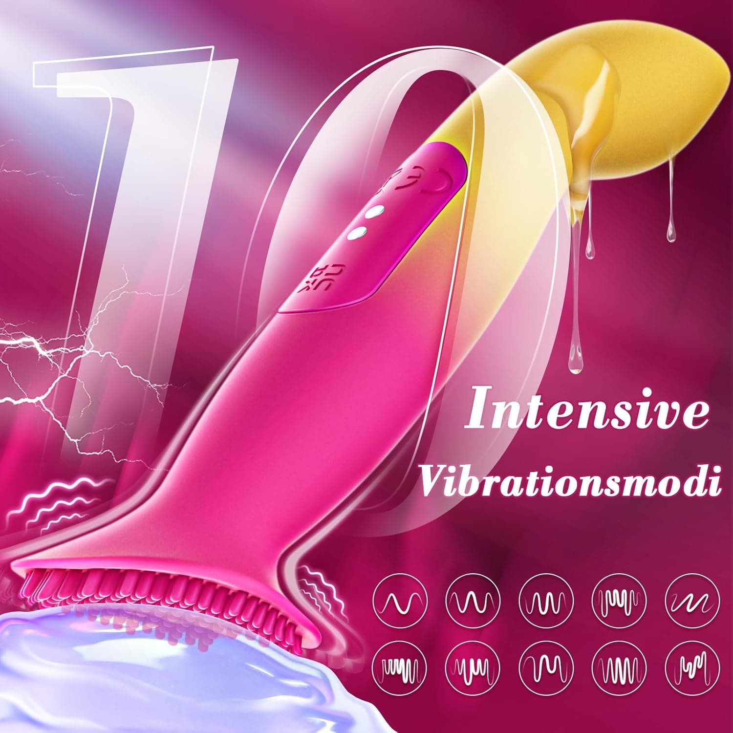 Vibrator Sex Spielzeug für die Frau - Vibratorensets Vibration für Frauen Solo Dildos Erotisches Sexspielzeug für Paare Männer Extrem Toys mit 10*10 Vibration, Klitoris Stimulator Toyset für Sie Woman