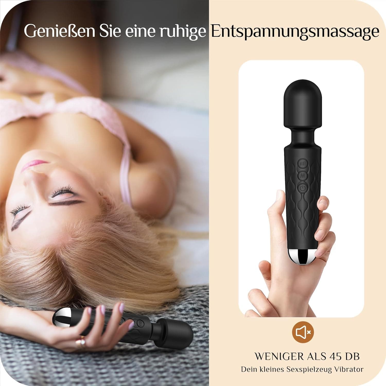Vibration für Frauen,Sex spielzeug für die frau G Punkt Vibration für Frauen mit 8 * 20Modus Vibrator Klitoris Stimulator für sie Sex Spielzeug für sexspielzeug für frauen solo (Schwarz)