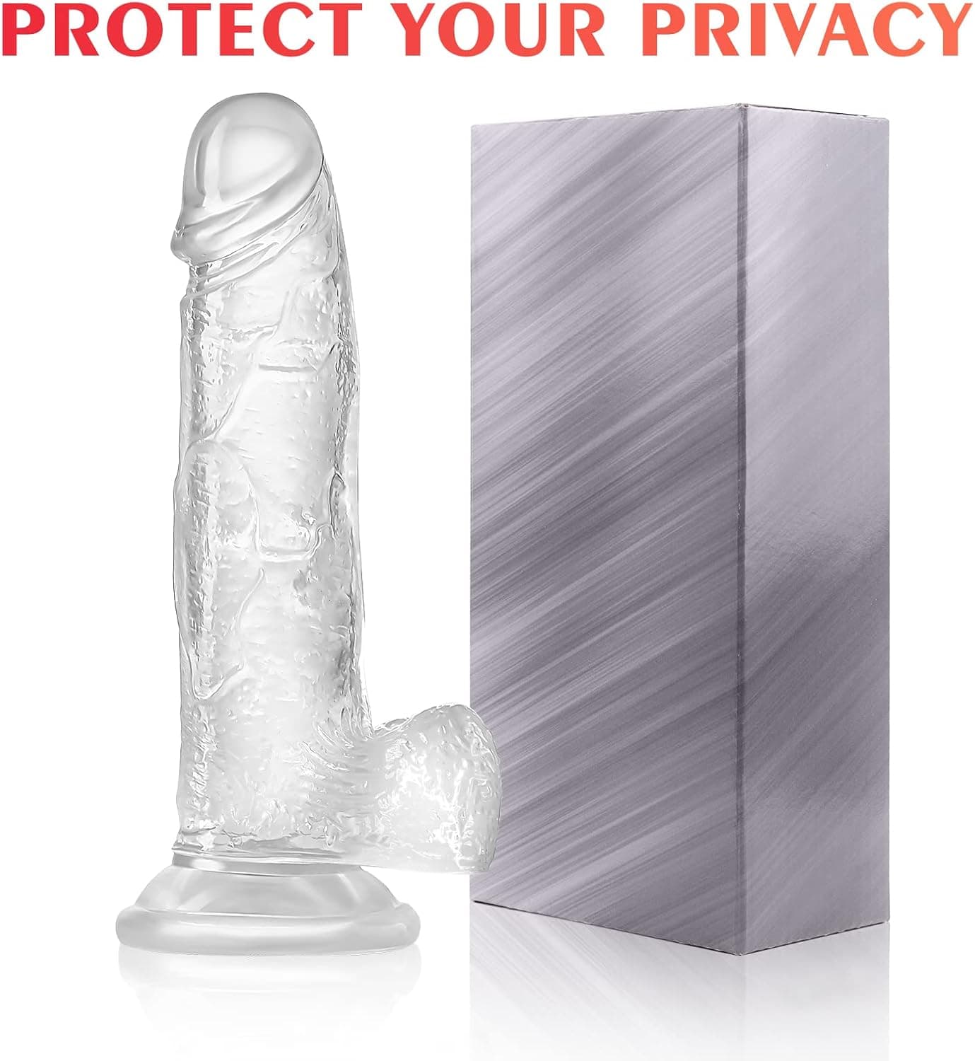 Dildo,21 x 4.2cm Realistischer Dildo mit Starker Saugnapf Groß,Dildos Sexspielzeug für Frauen, Männer Analdildo Anal Plug, Penis Dildo Sex Toy für Paar