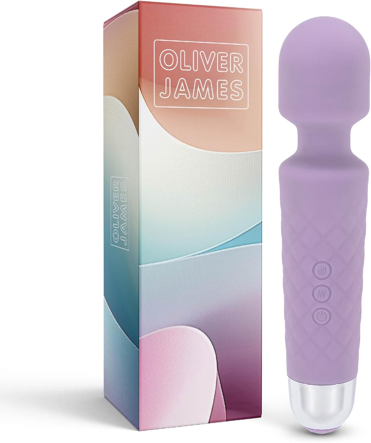 Vibrator für Frauen - Leises &amp; Leistungsstark mit 20 Vibrationsmodi &amp; 8 Geschwindigkeitsstufen, Duschfeste Vibration für Frauen, Sex Toys von Oliver James (Pastellblau)